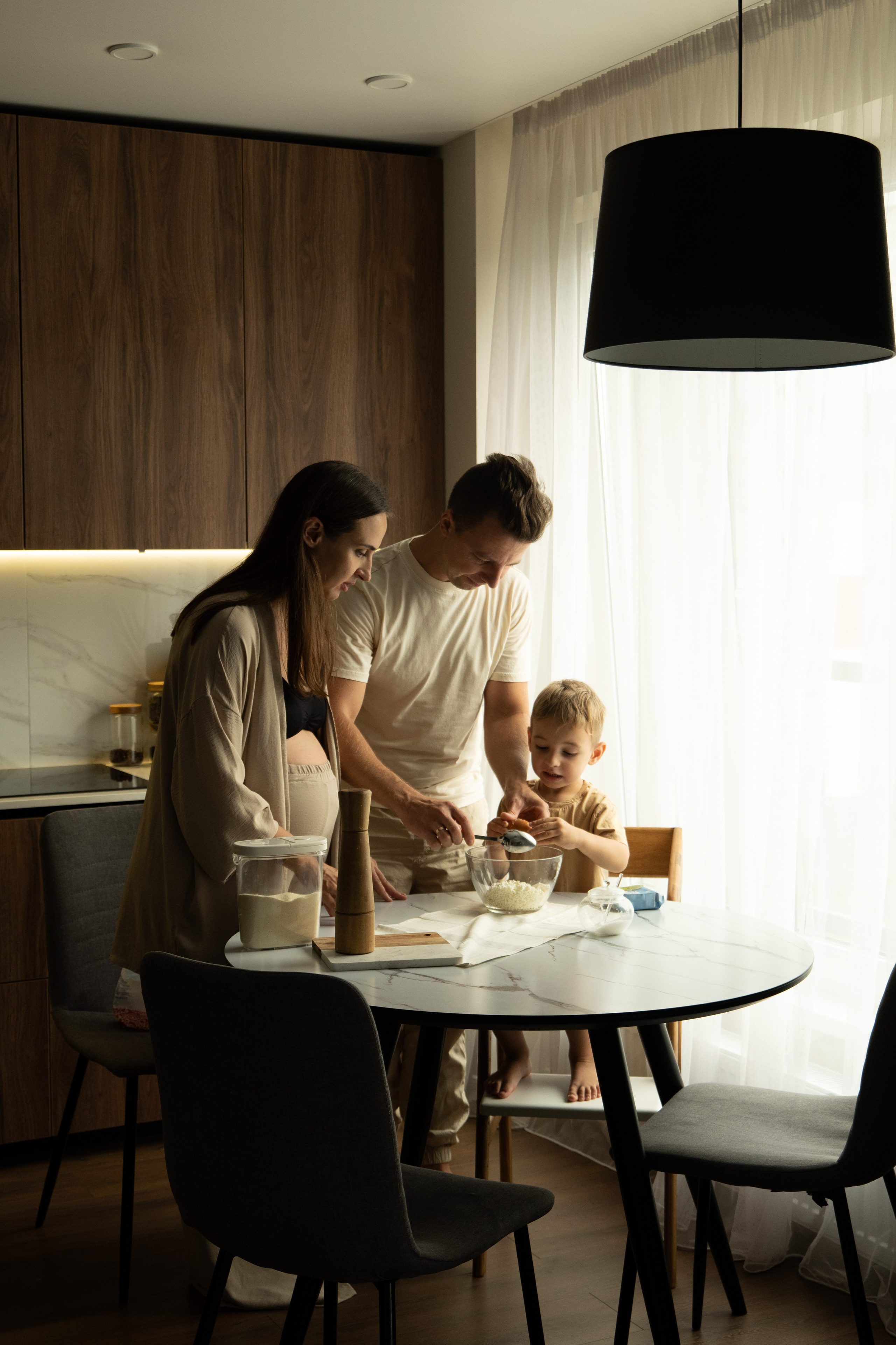 Домашняя фотосессия «В ожидании». Фотограф видеограф Ольга Василевская