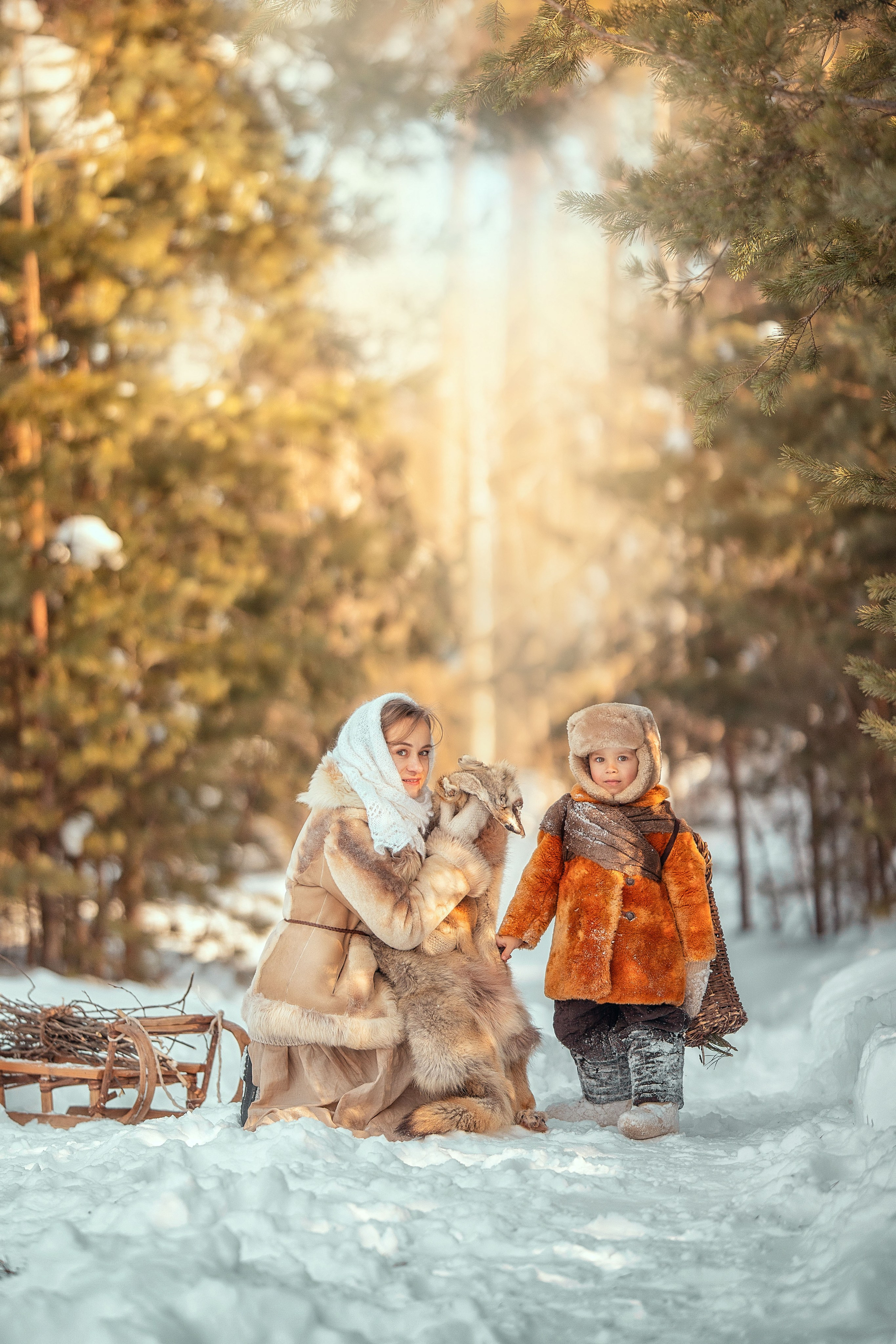 Зимние забавы. Елена Чернигина семейный и детский фотограф в Нижнем Новгороде и Бор