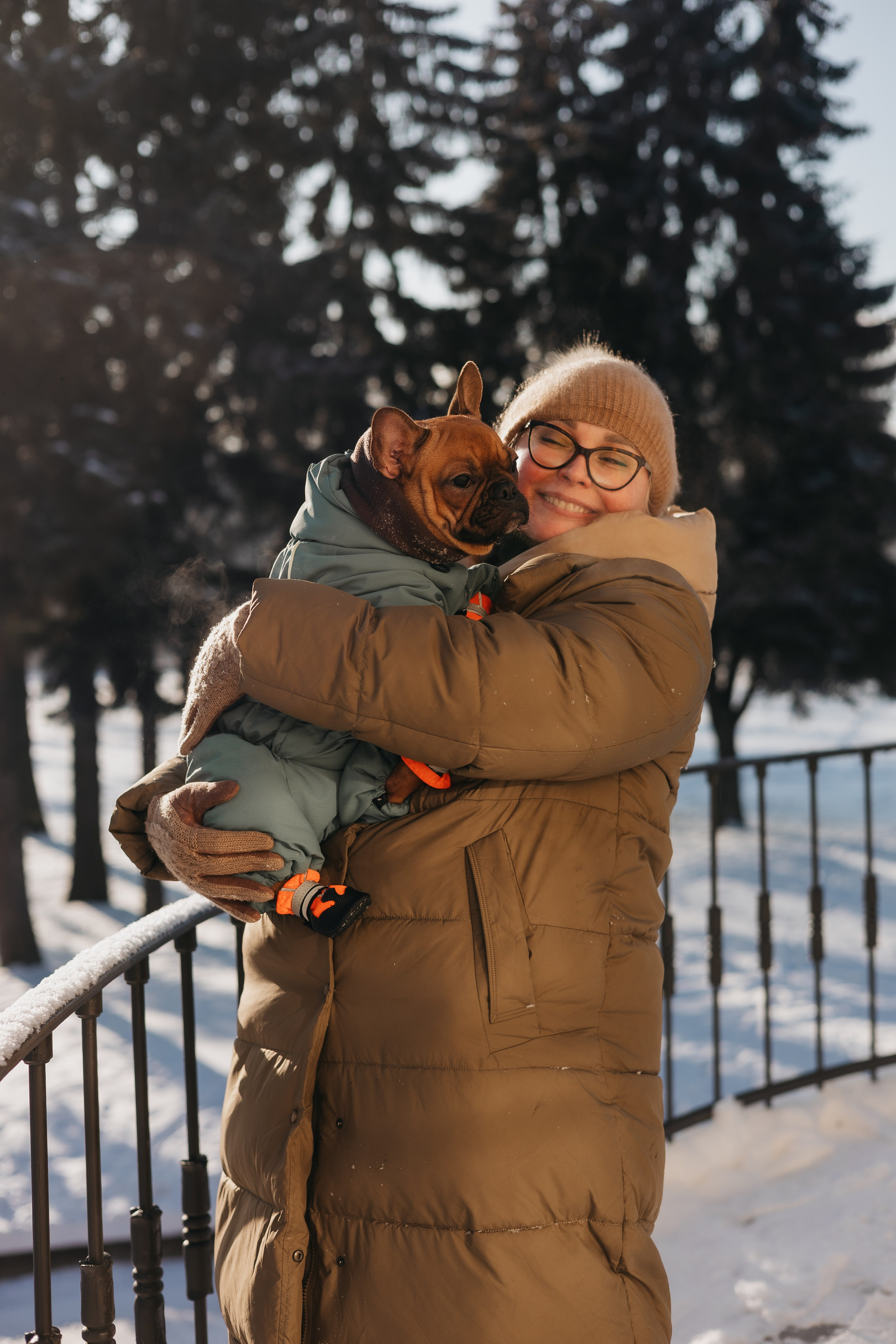 Дарья и Боня. Фотограф животных Евгения Верцинская