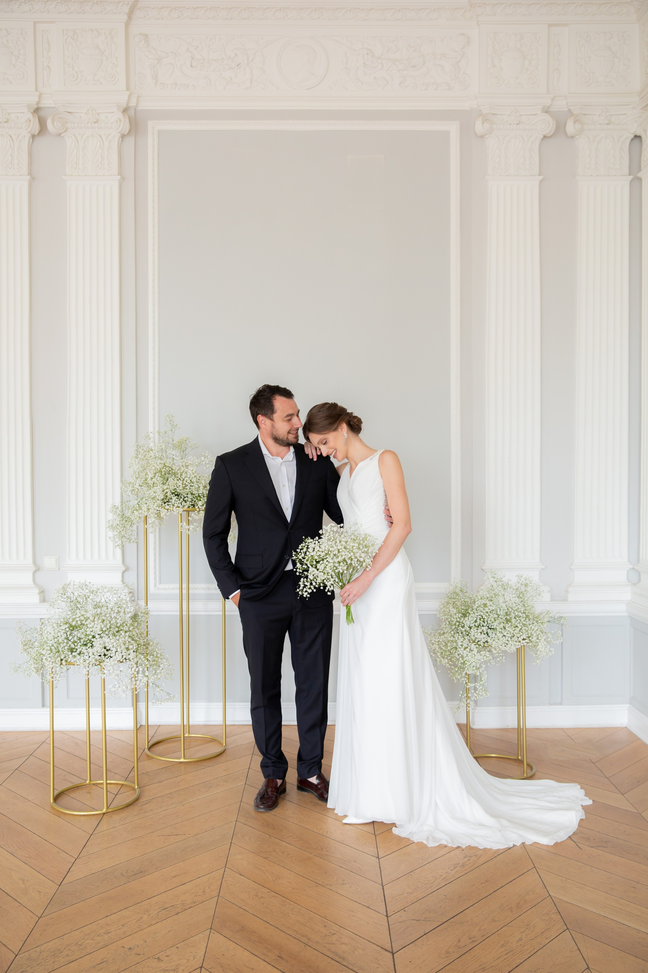 Свадьба в особняке. Семейный и портретнаый фотограф в Санкт-Петербурге Настя Поздняя