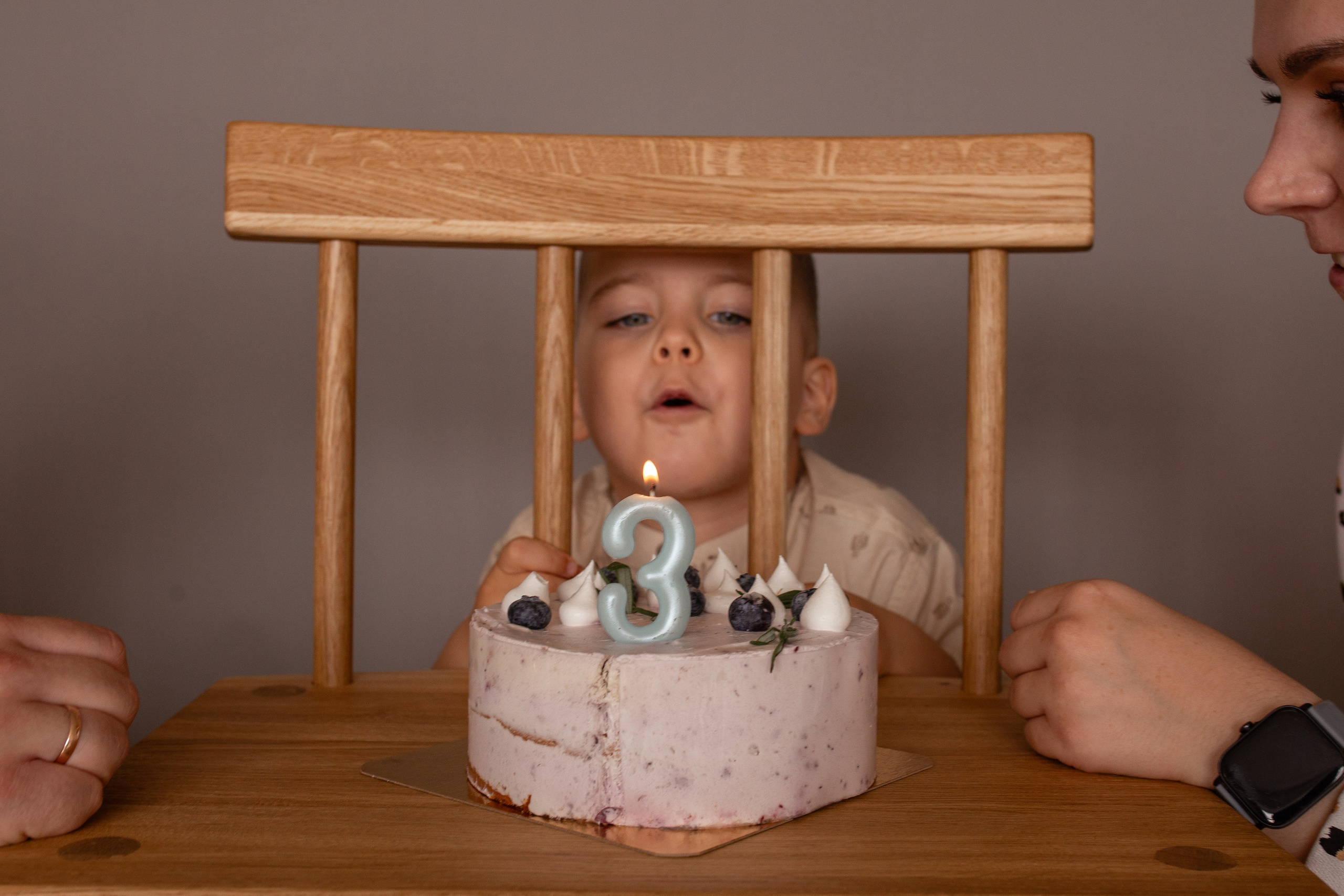 Надежда, Григорий и Ваня с семьёй