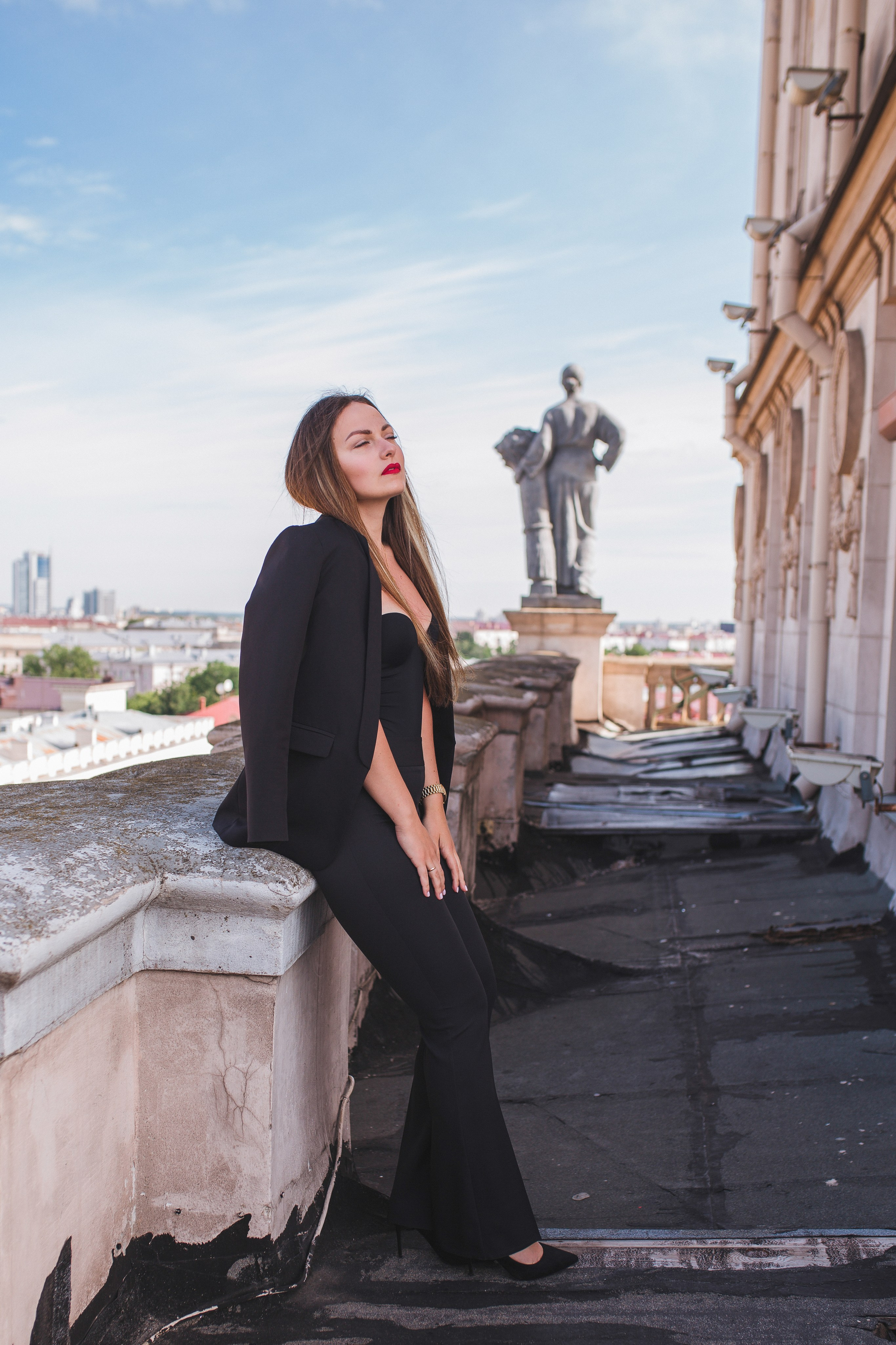 На крыше Минска