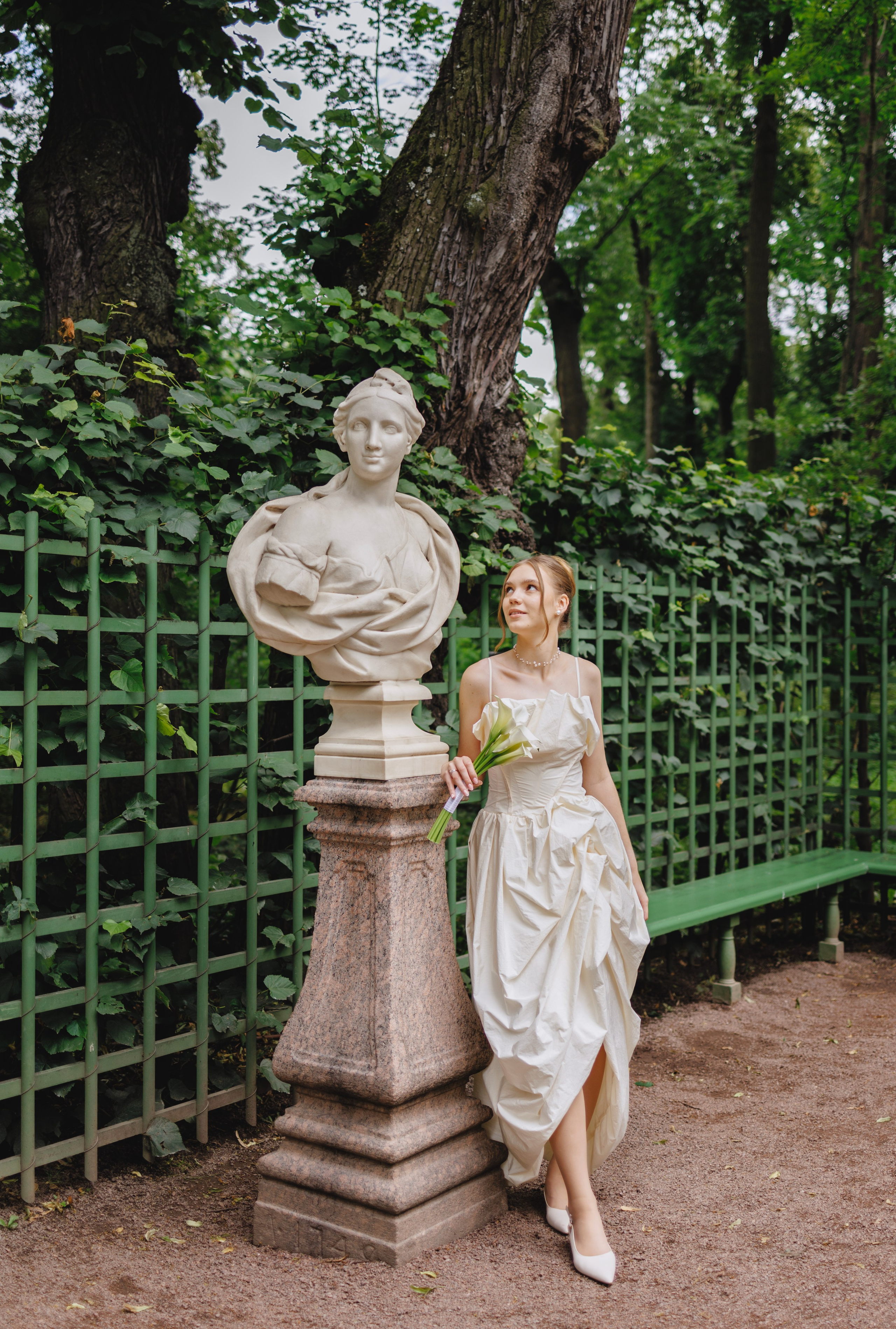 Артем Варвара, Летний сад. Боженова Елена фотограф Санкт-Петербург