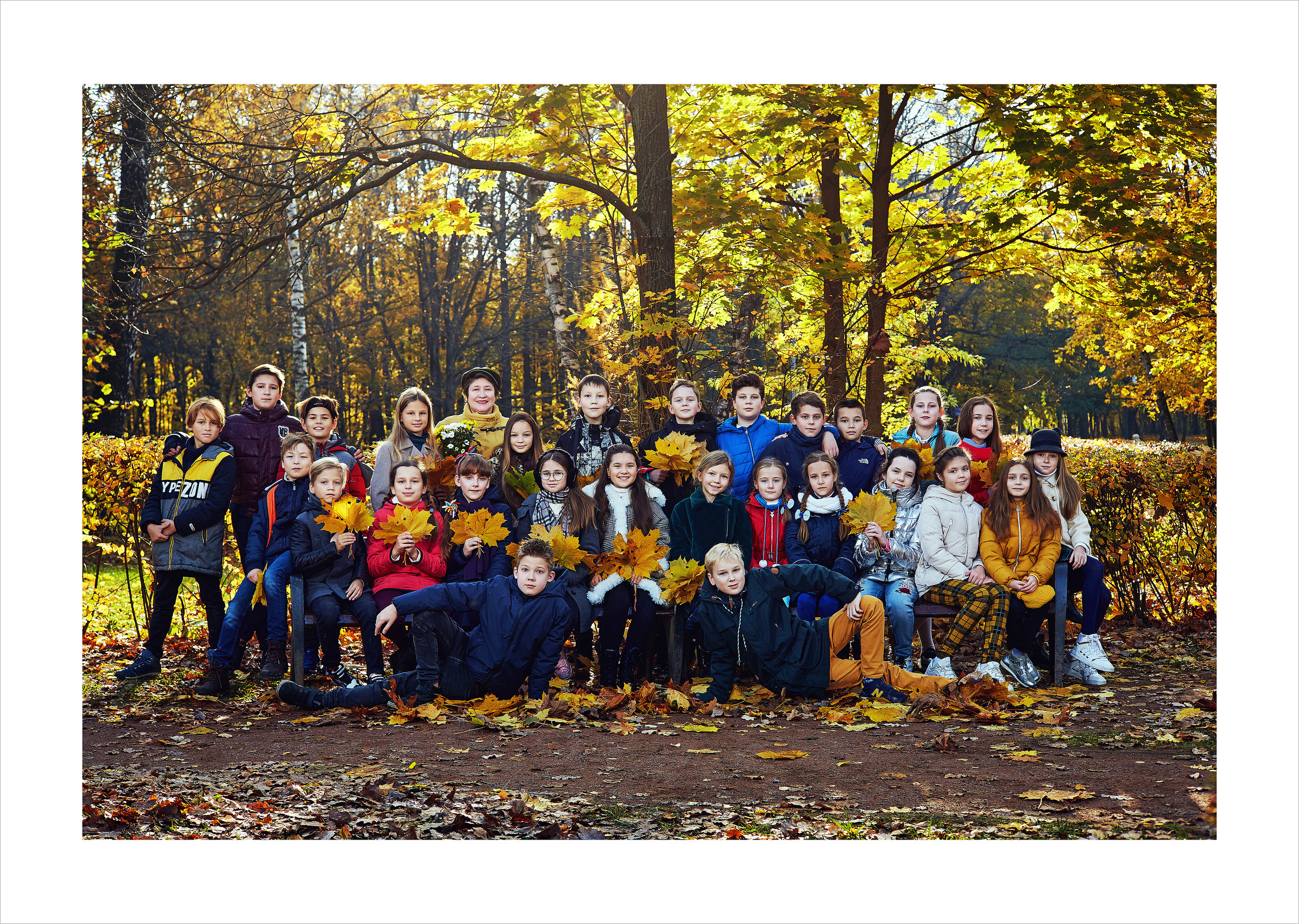 4 класс. Осеннний вариант. Школьный фотограф Сергей Беликов