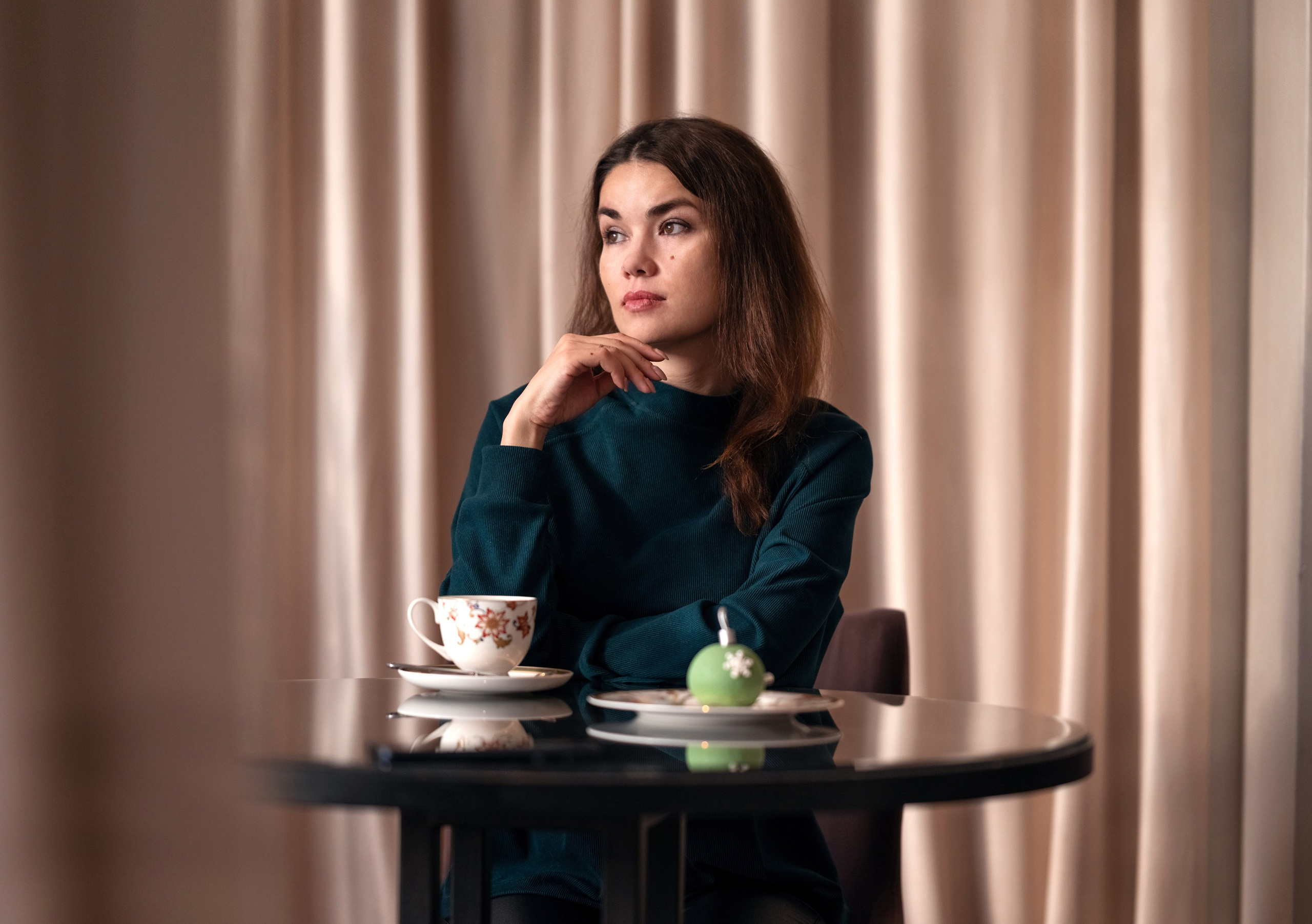 Елена. Съемка в ресторане PIANO BAR. Фотограф в Тюмени Голышева Елена