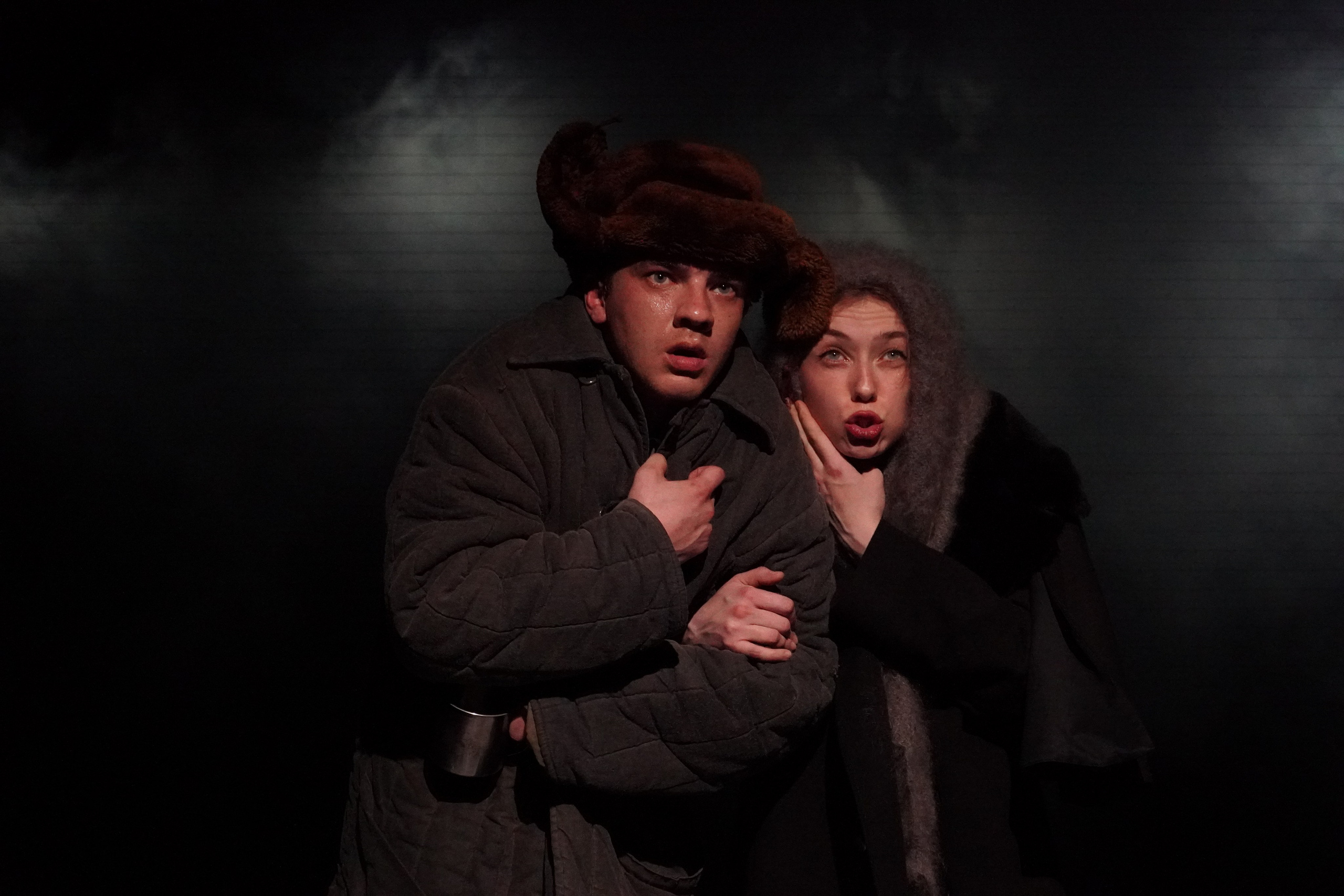 Спектакль «Метель, шинель в портфель». Фотохудожник Татьяна Бойцова