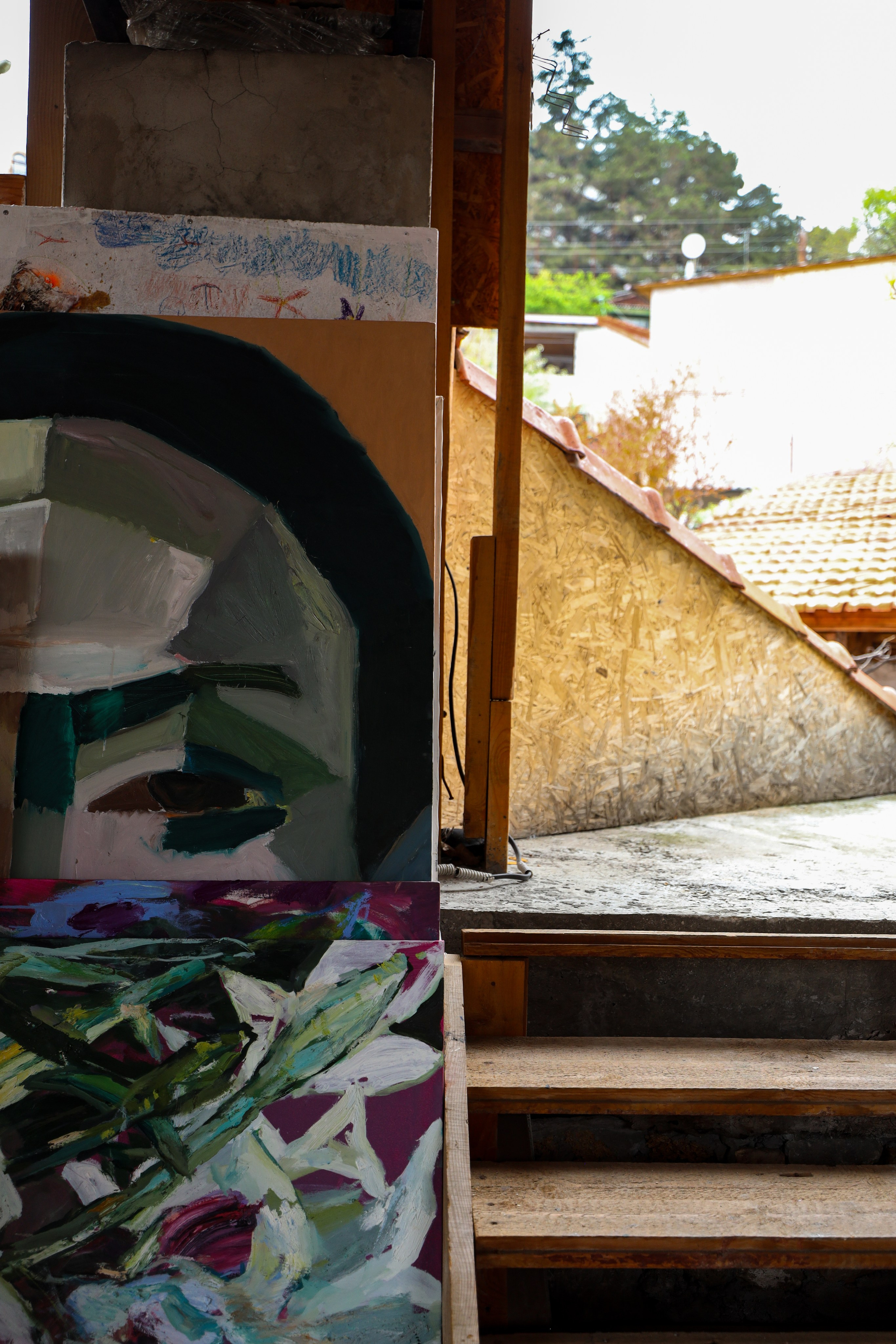 Художники Ренат Рамазанов и Александра Сырбу. Дженбаз Павел — фотограф в Ялте