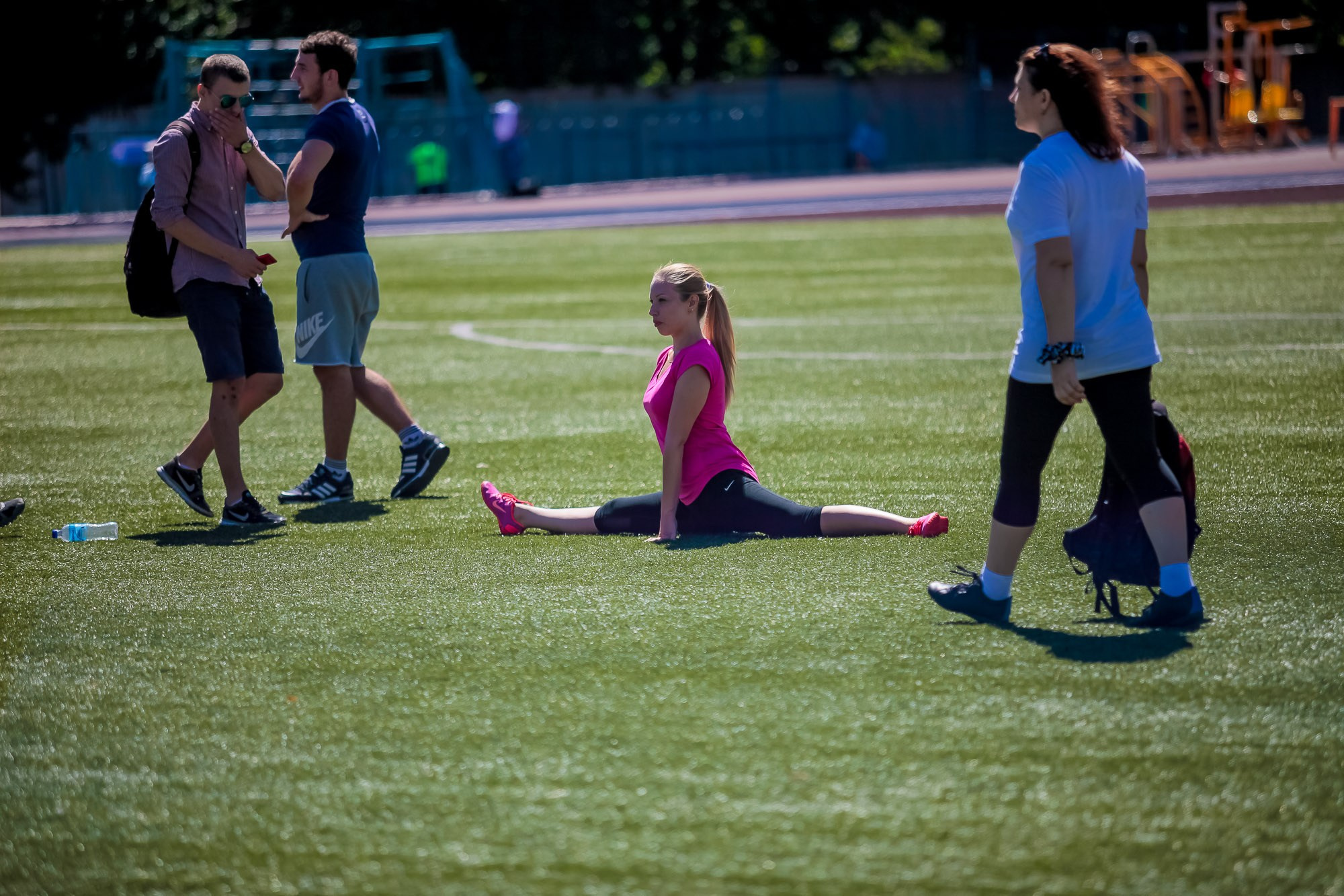 День Физкульт. Максим Матвийченко и Виктория Басова профессионалы своего дела