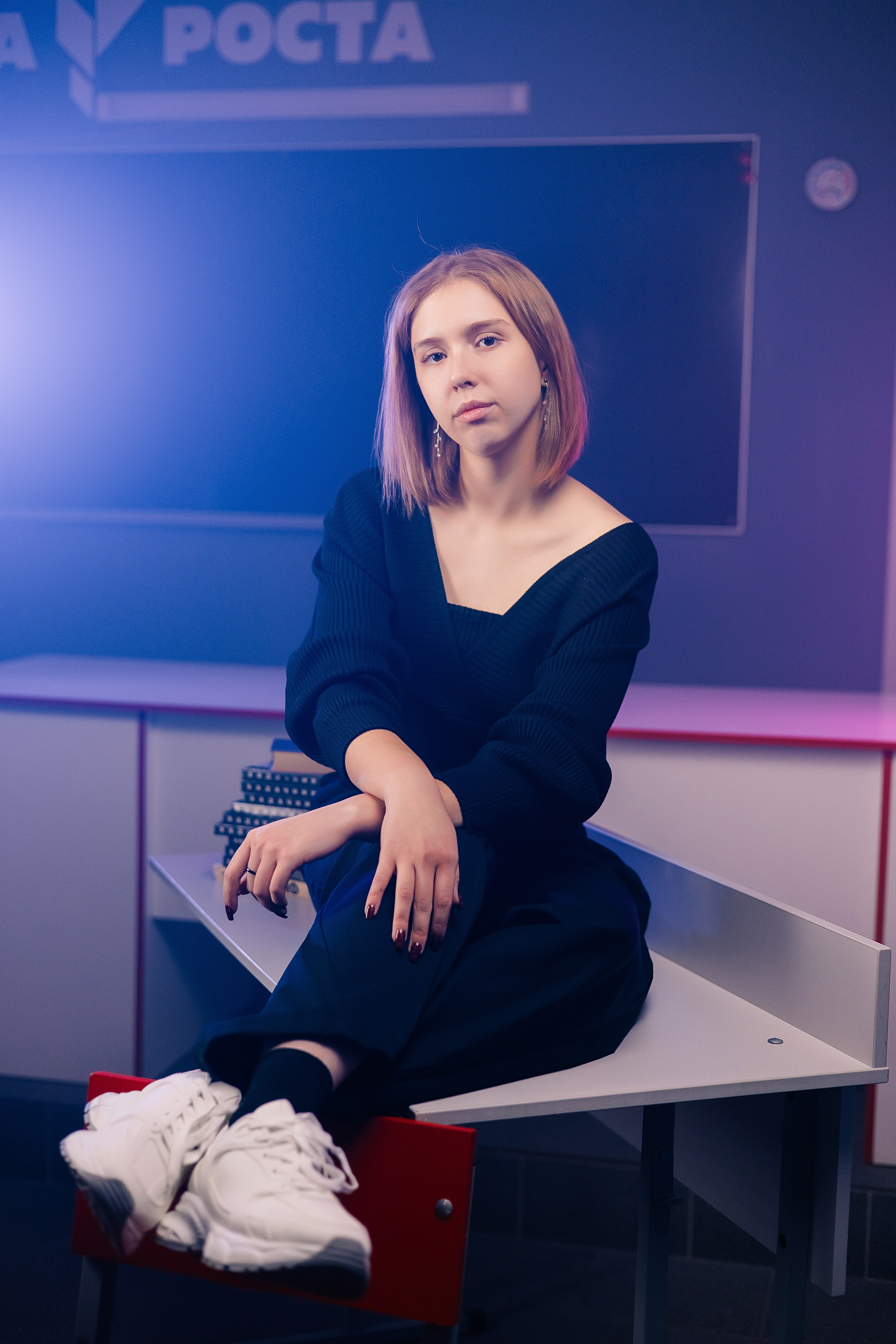 Индивидуальная фотосессия для 11 «Б» класса в 2025 году | Пущино. Выпускные альбомы в Серпухове