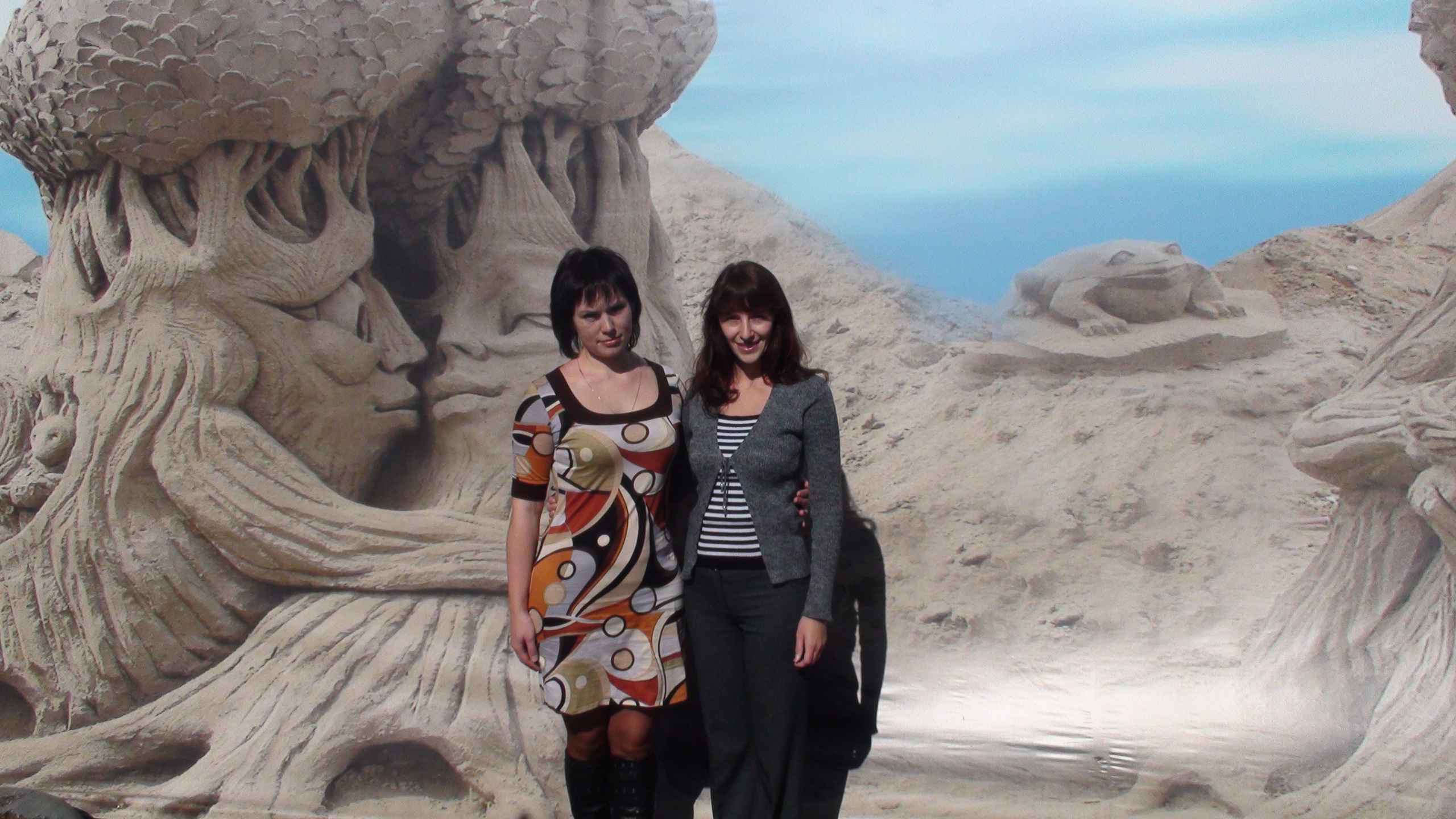 Песочные фигуры с Рускалевы 20.09.2009. Семейный, Свадебный фотограф СПБ Питер— Романова Екатерина