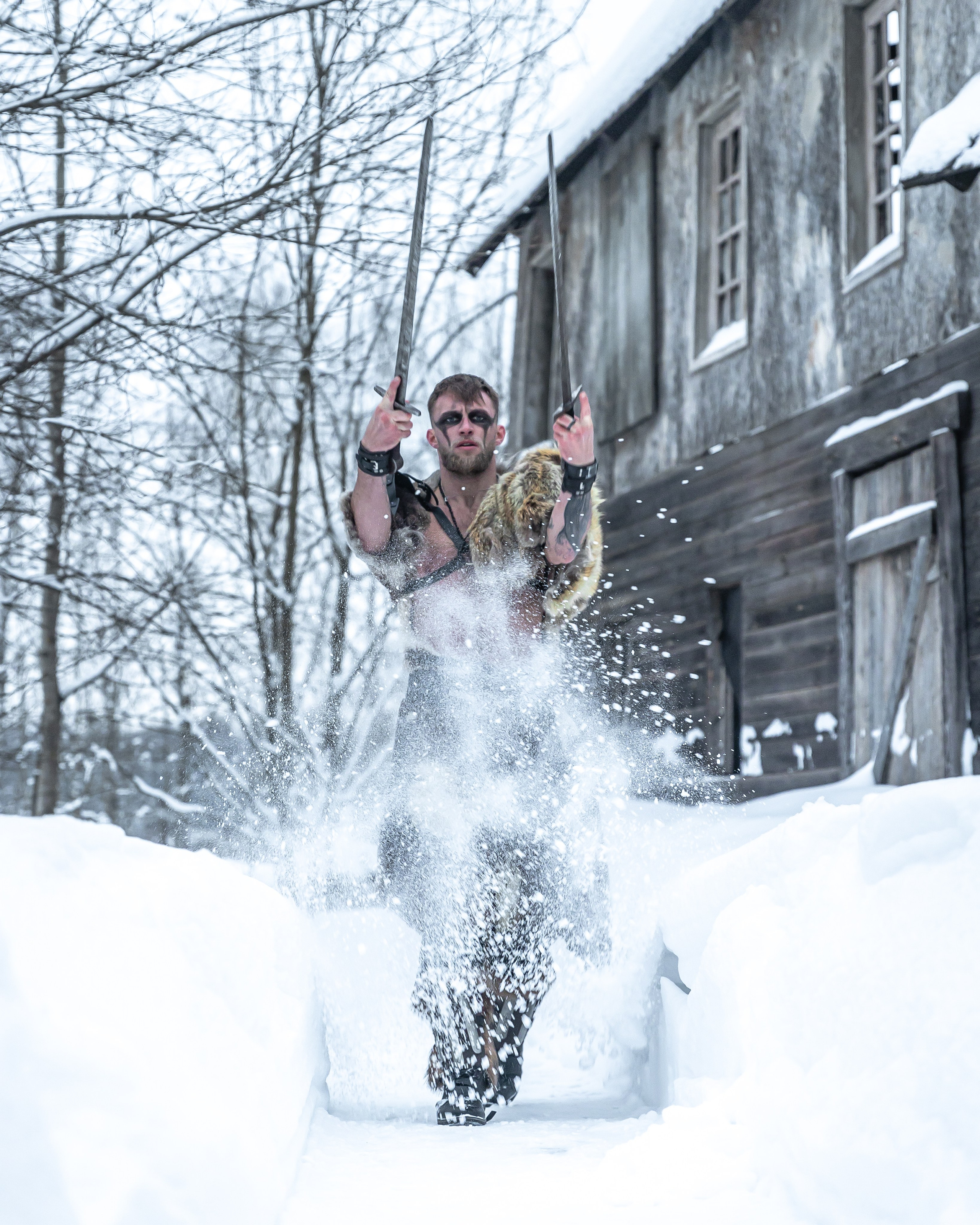 Викинг. Фотосессия в Середниково. Фотограф Владимир Охрименко