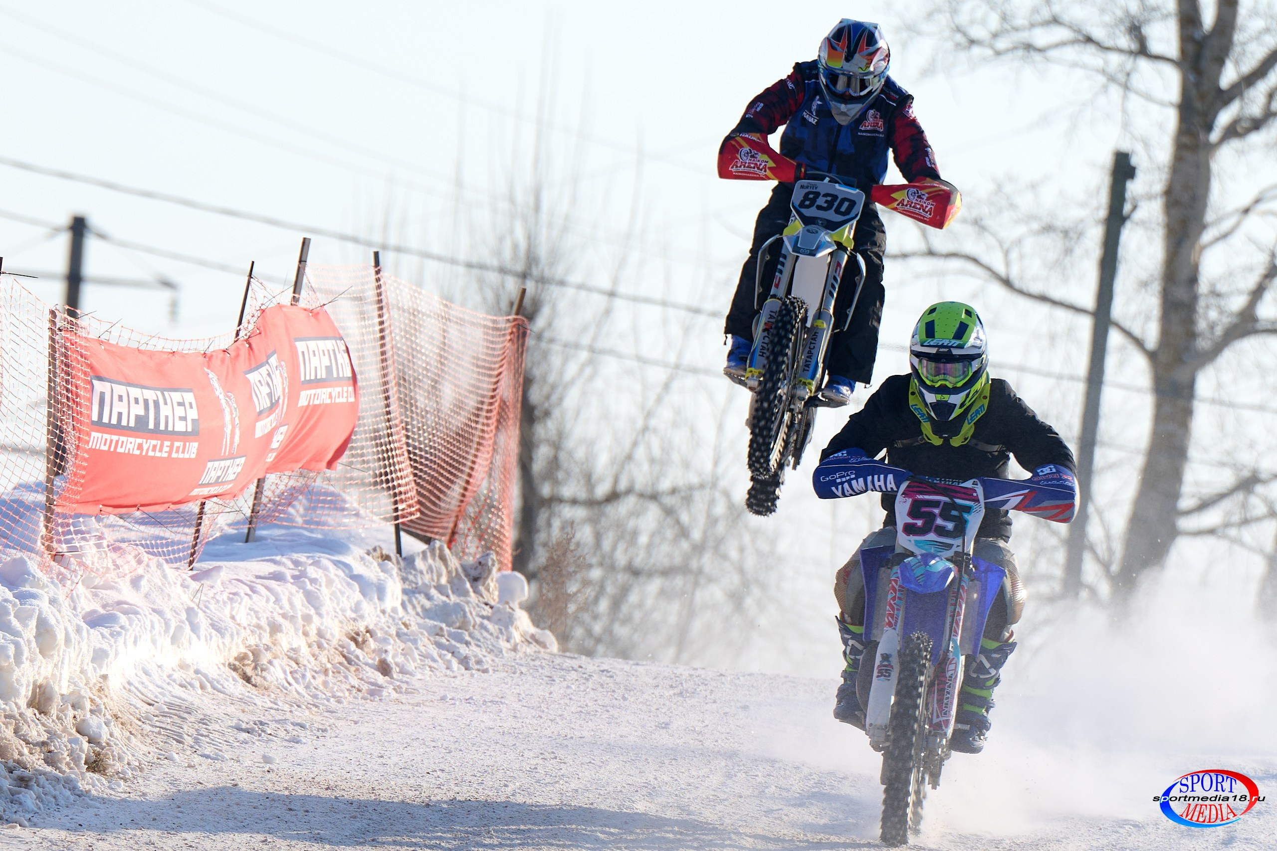 3 этап Кубка Удмуртской Республики по мотокроссу. Воткинск 23.02.2025. Спортивный репортажный фотограф в Ижевске Сергей Мерзляков