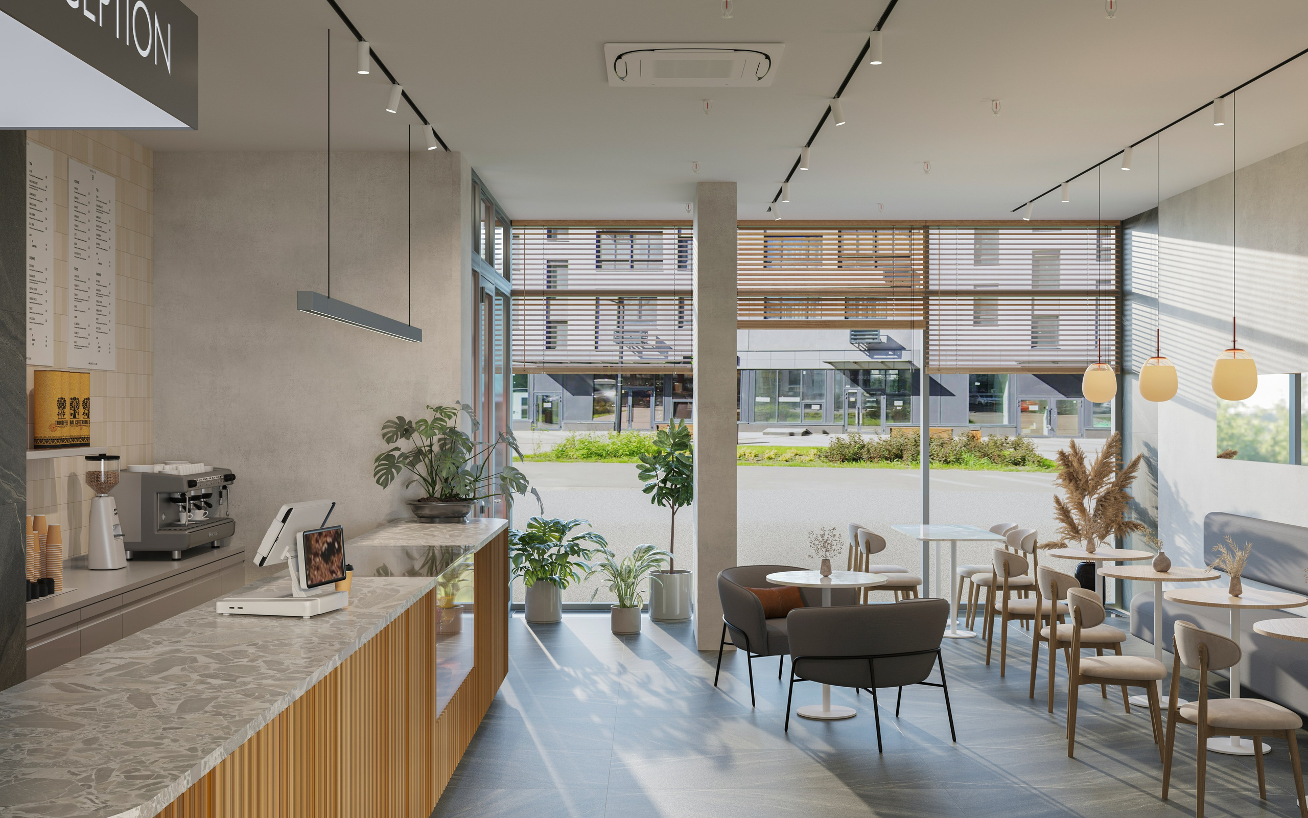 Кафе в Санкт-Петербурге. Дизайн-студия Kapodaki studio