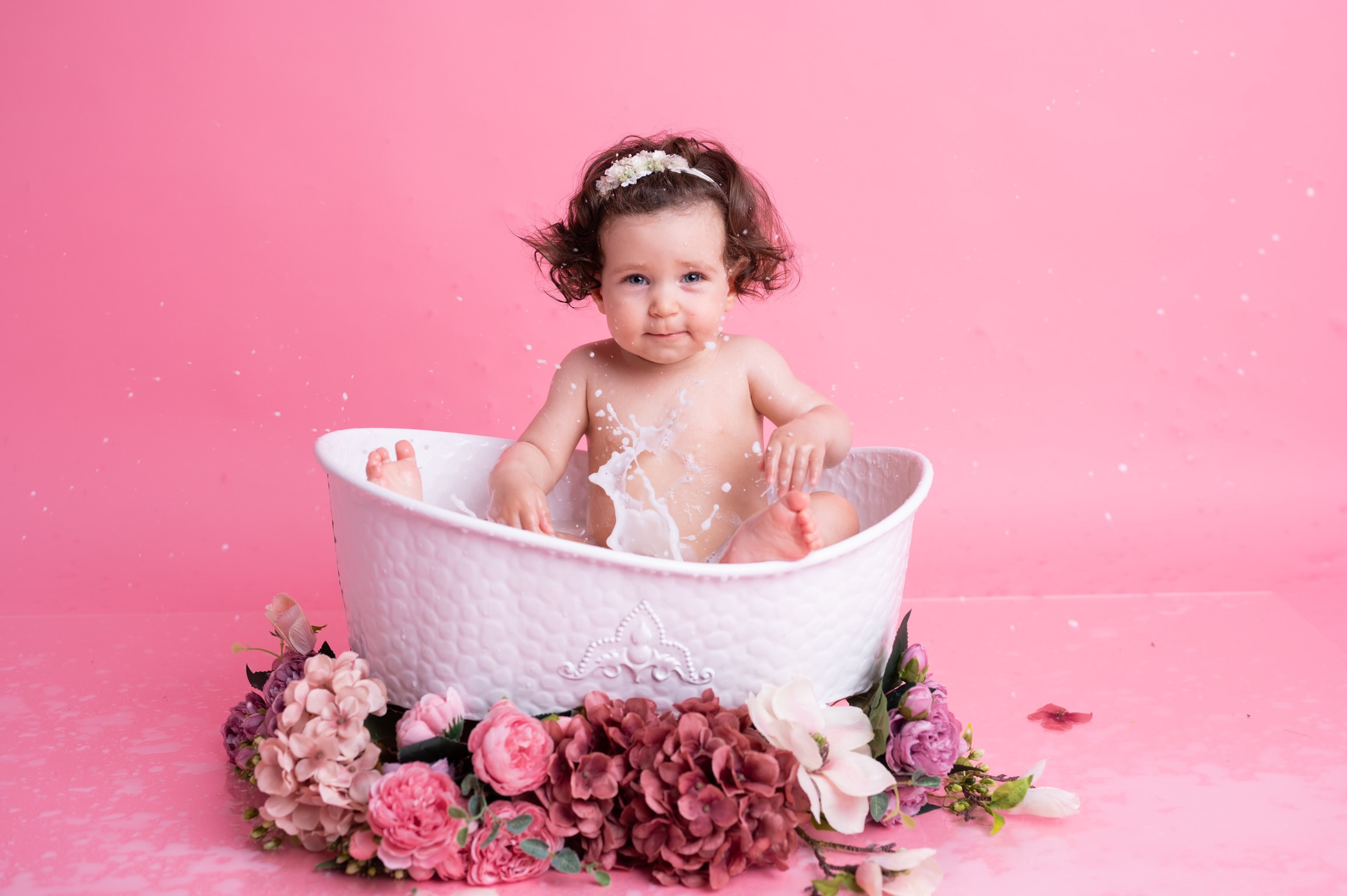 Фотосессия на годик в Москве. Фотограф годовасия