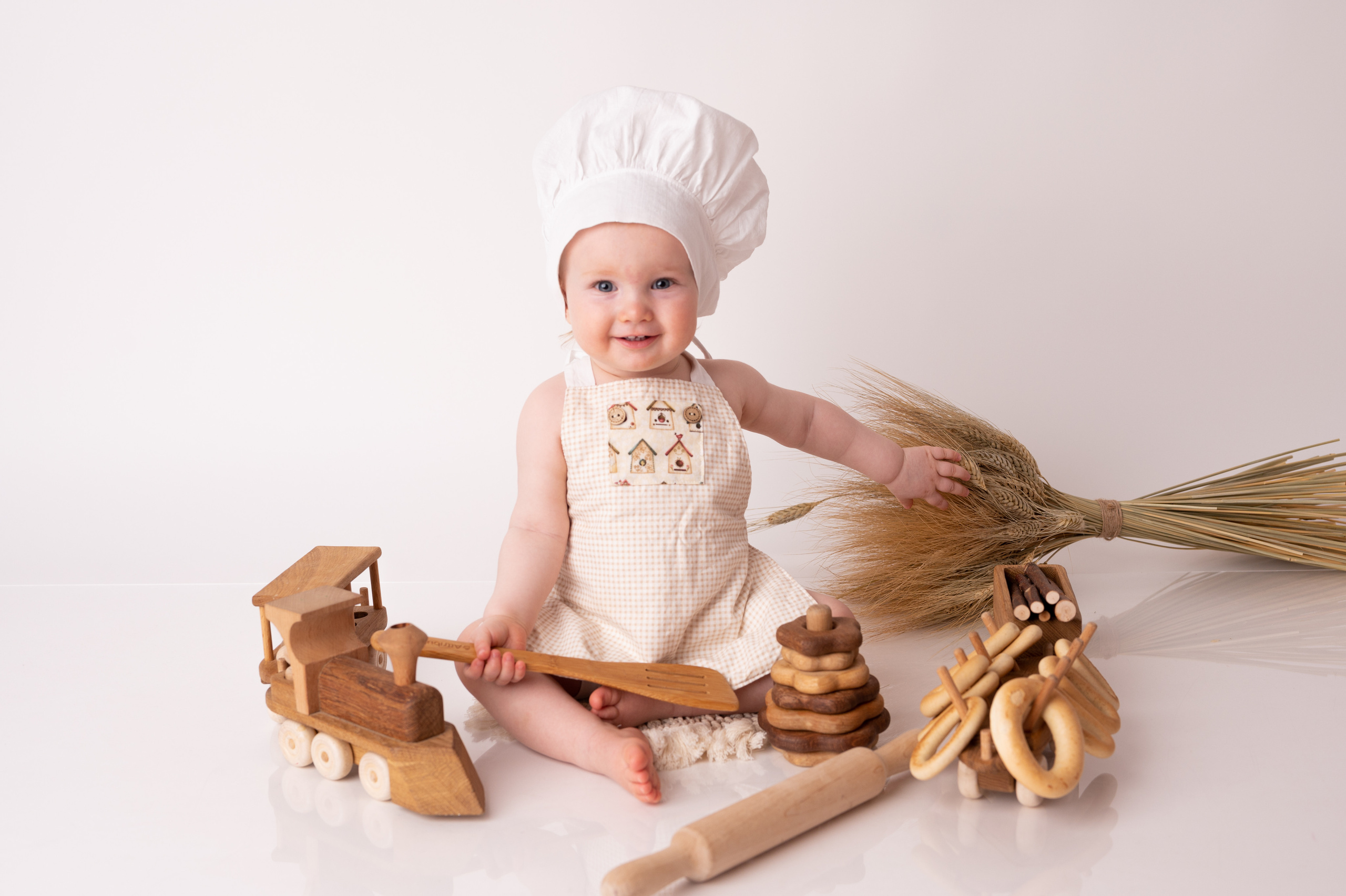 Фотосессия на годик в Москве. Фотограф годовасия