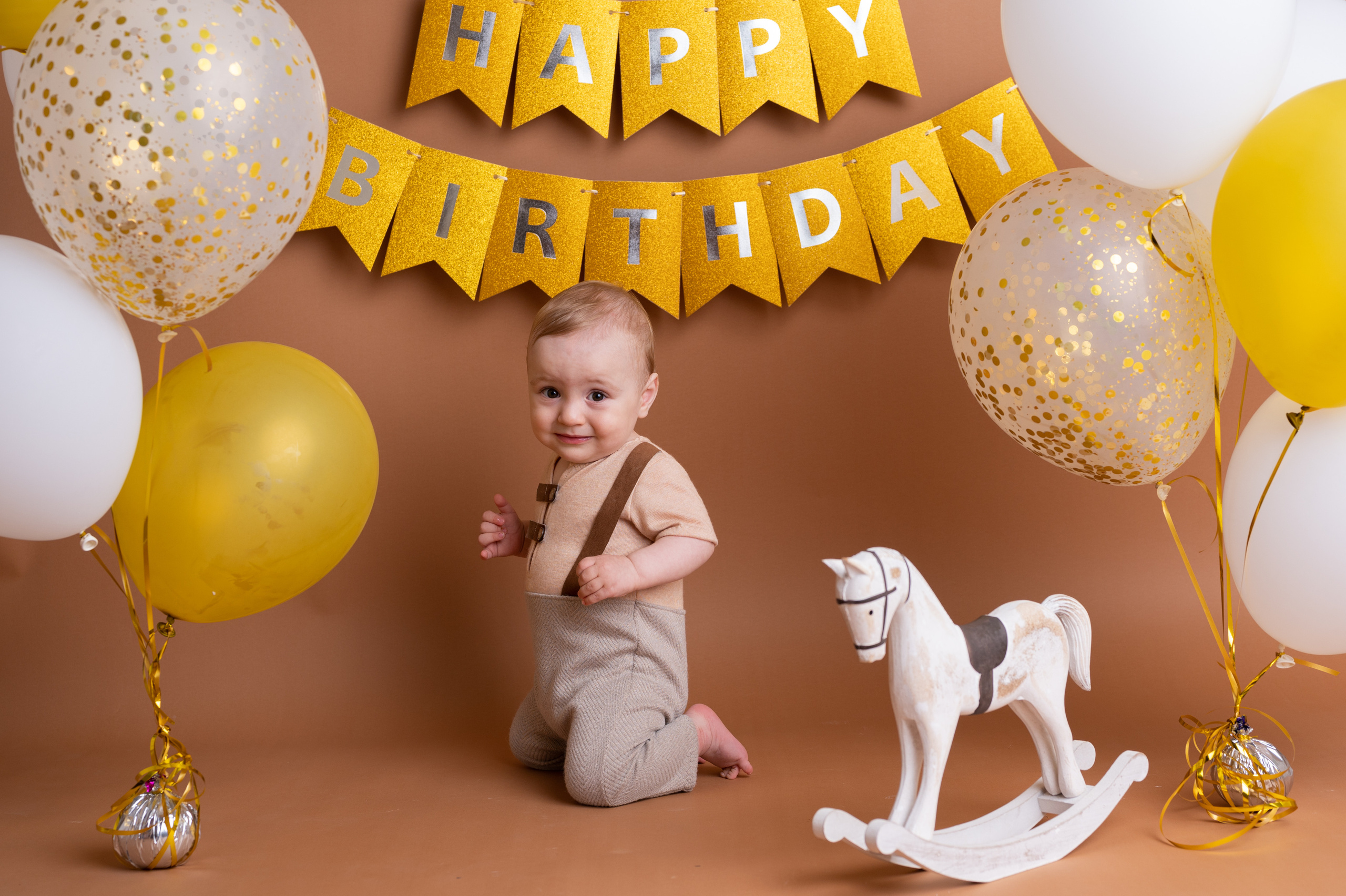 Фотосессия на годик в Москве. Фотограф годовасия