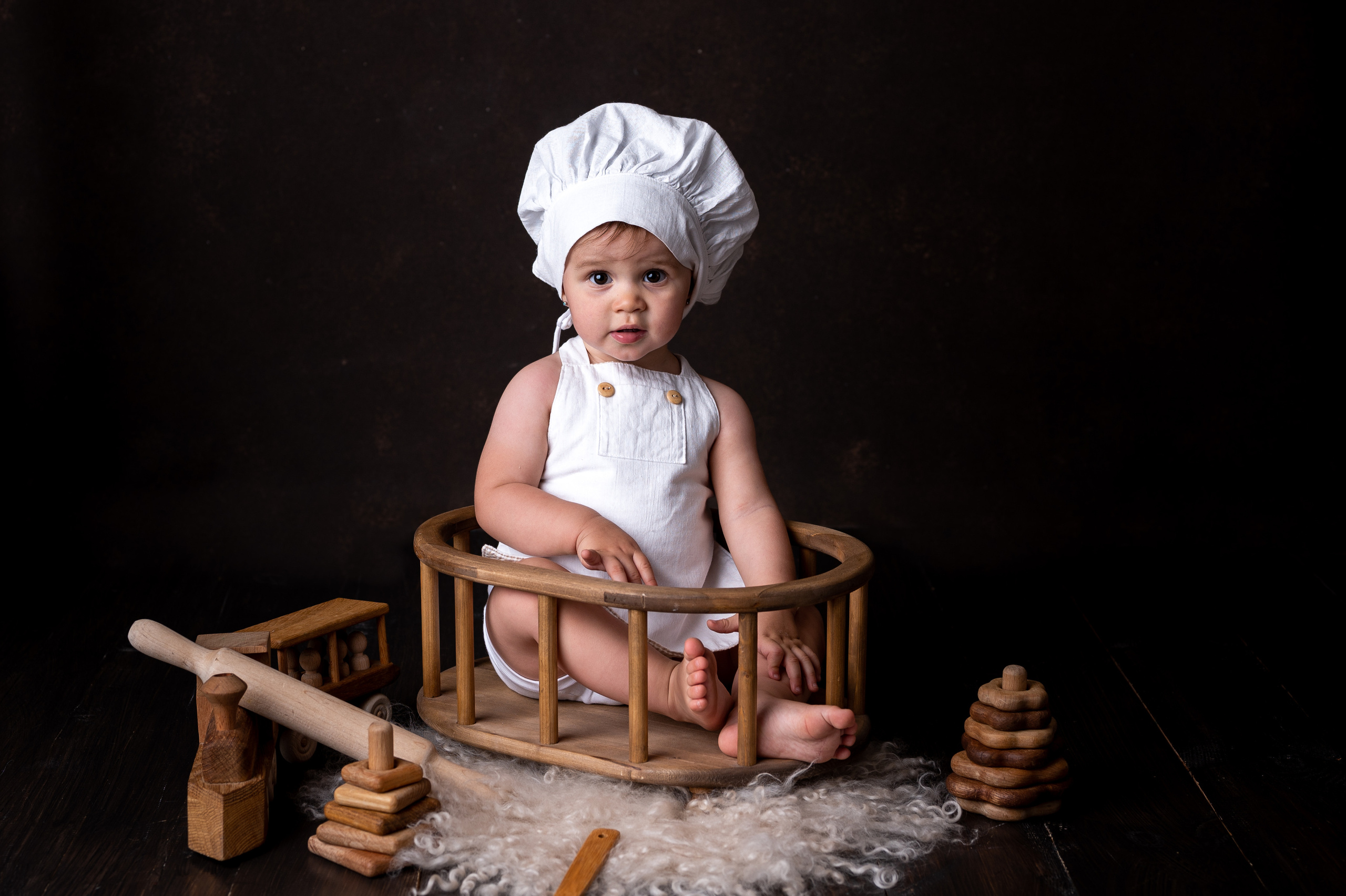 Фотосессия на годик в Москве. Фотограф годовасия