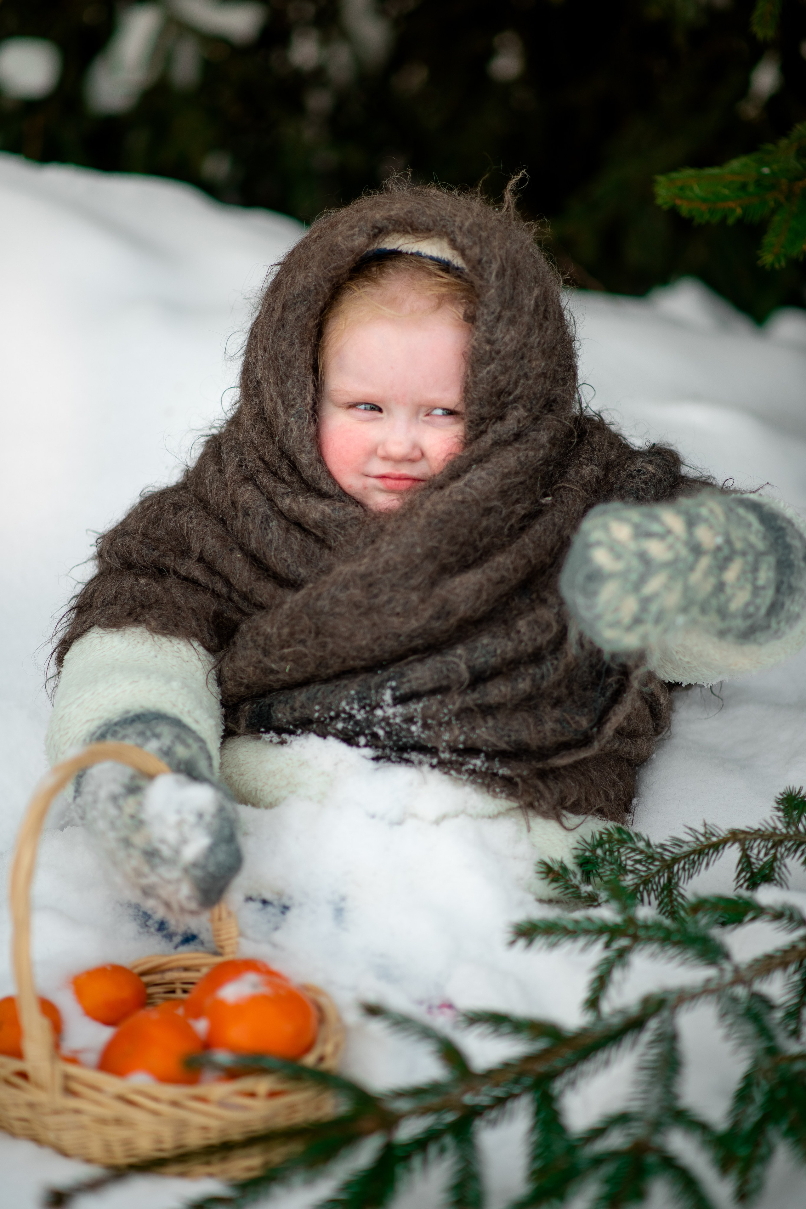 Тематическая семейная фотосессия в деревне. Семейный и детский фотограф в Туле Светлана Воронкова