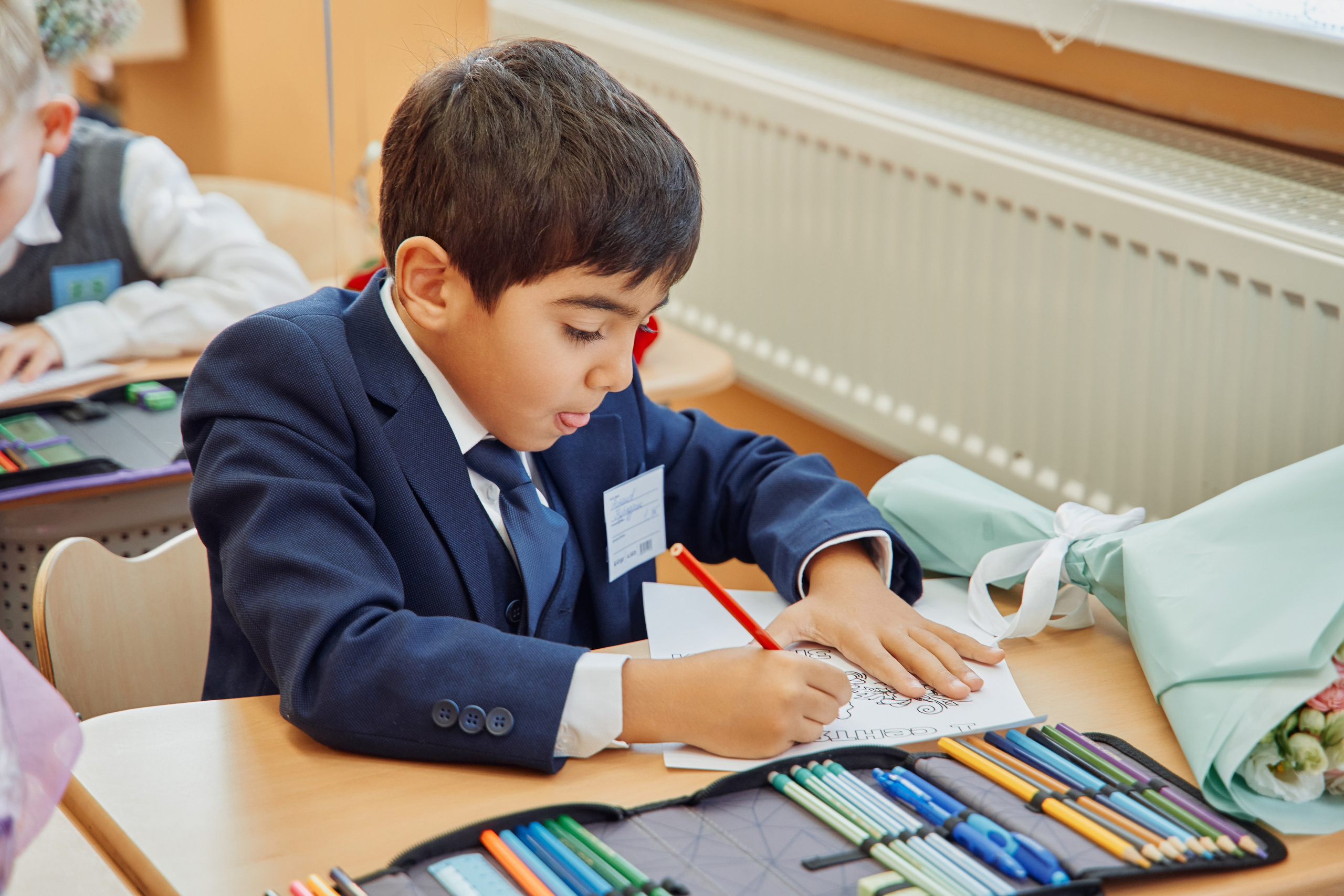 1 сентября 1Ж класс. Фотограф Москва Арина Клокова