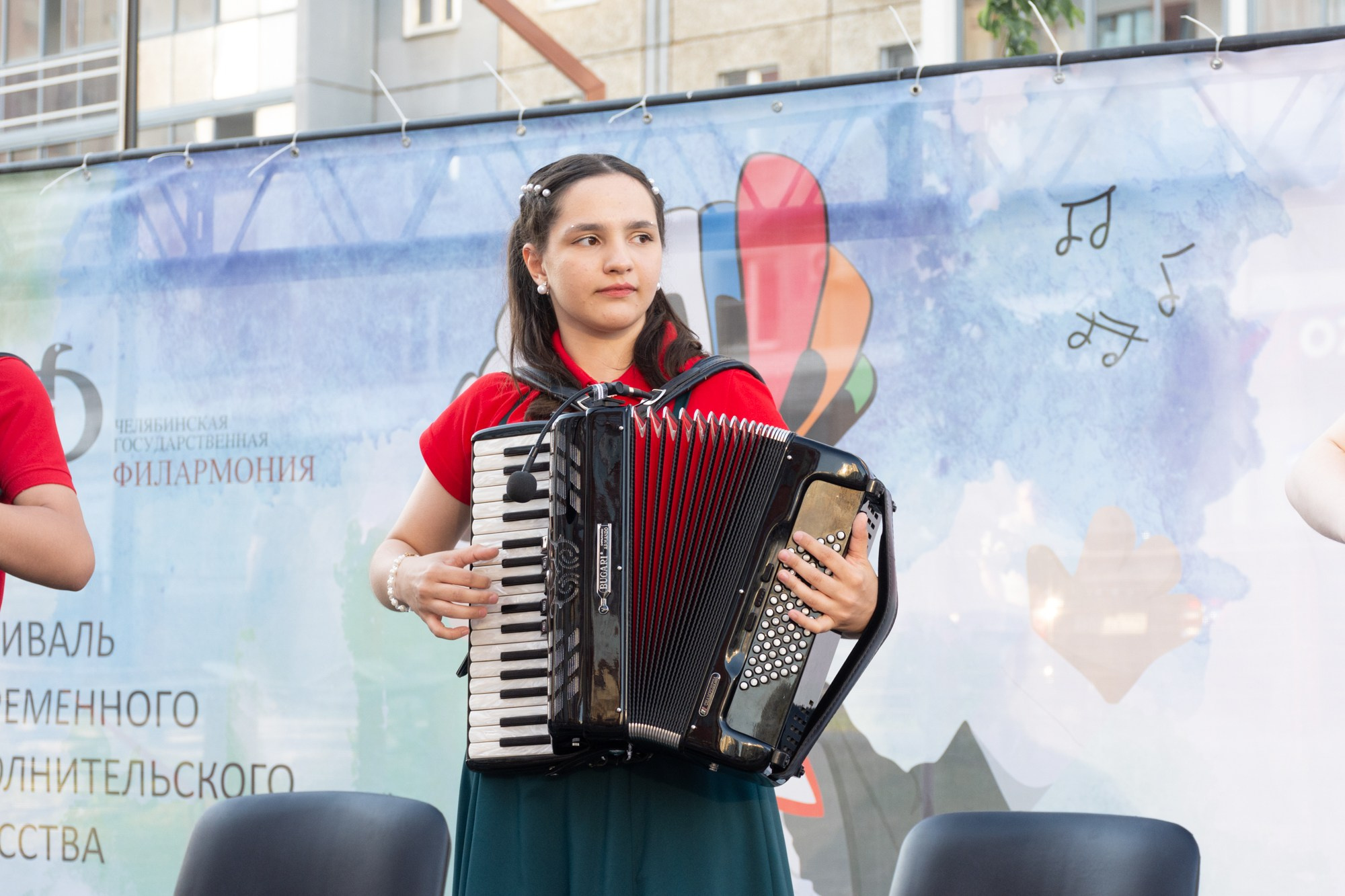 Фестиваль современного исполнительского искусства (Сквер Академ Риверсайд). Фотограф Максим Буряк