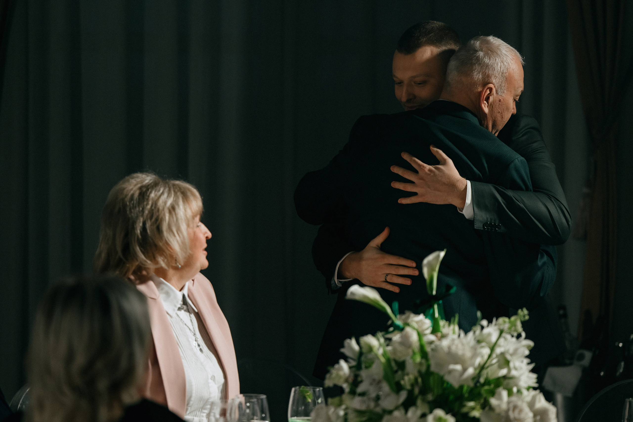 Свадебный банкет на вилле Политика. Свадебный фотограф Москва