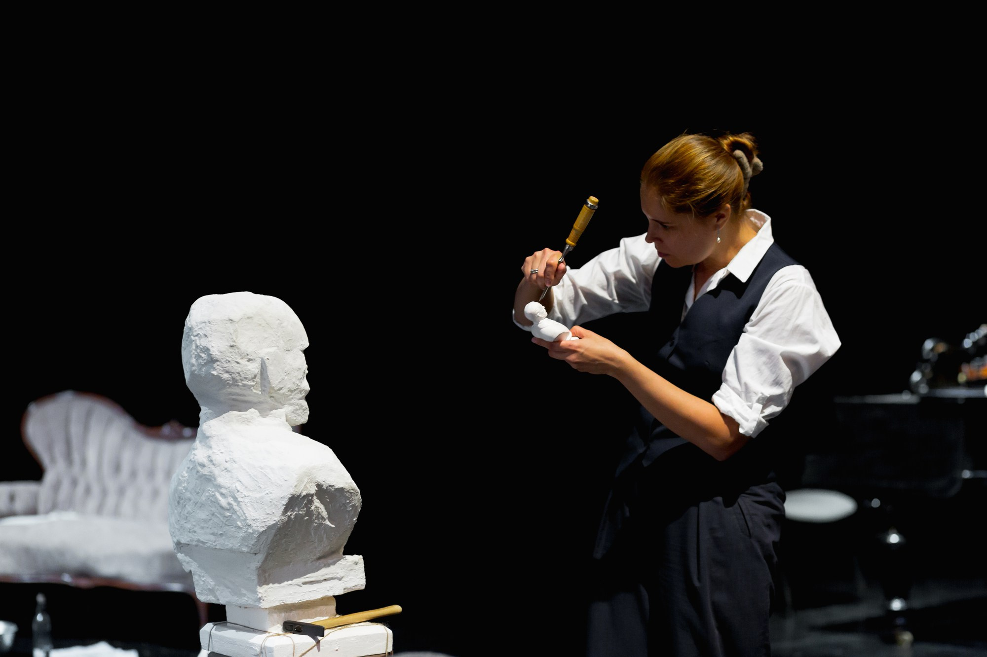 Спектакль Приглушенные голоса в Театре Эрмитажа (+репетиция). Семейный и портретный фотограф в Санкт-Петербурге Андрей Воробьев