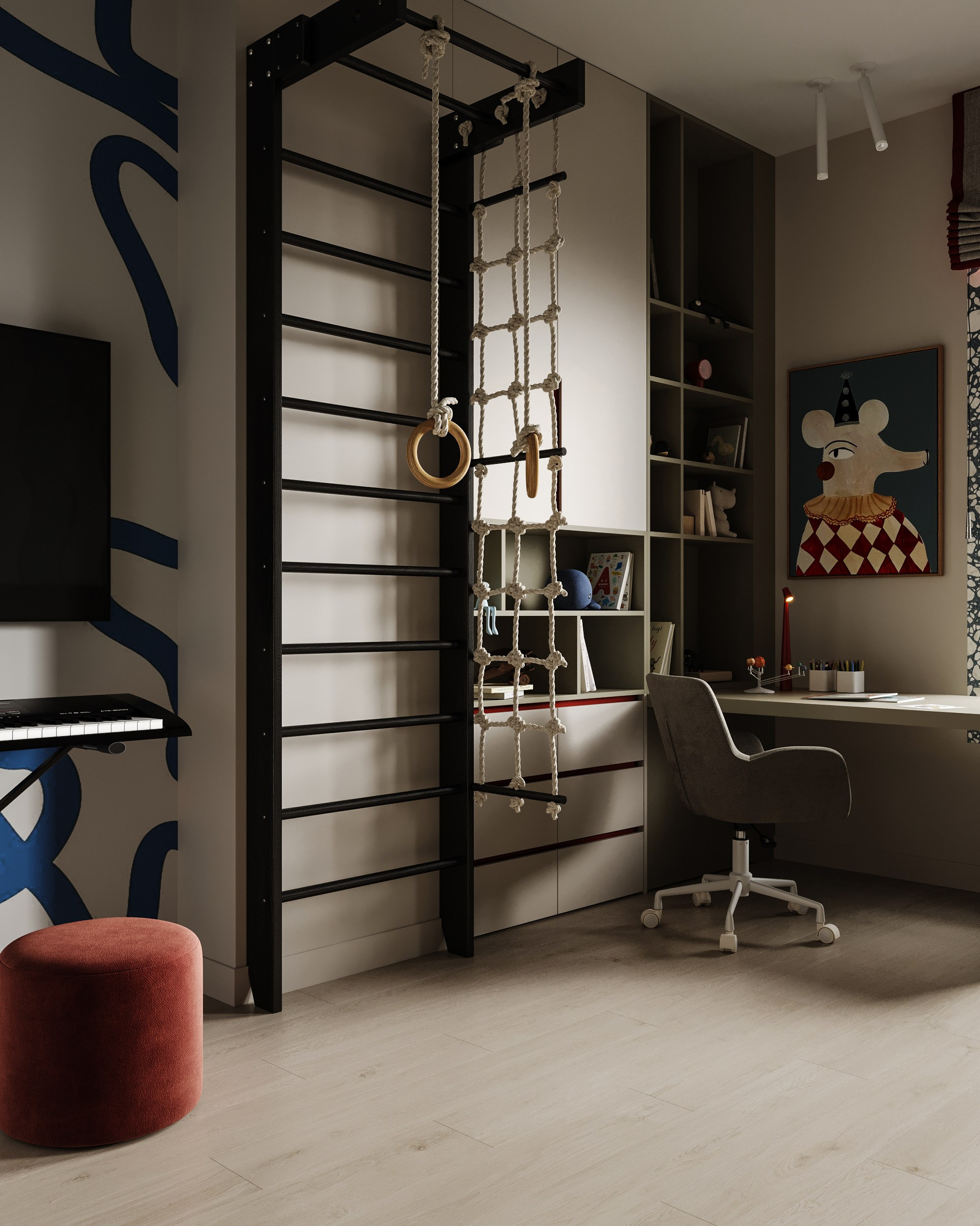 Детская ЖК «Аристократ». 3D визуализация интерьера Надежда Соколова