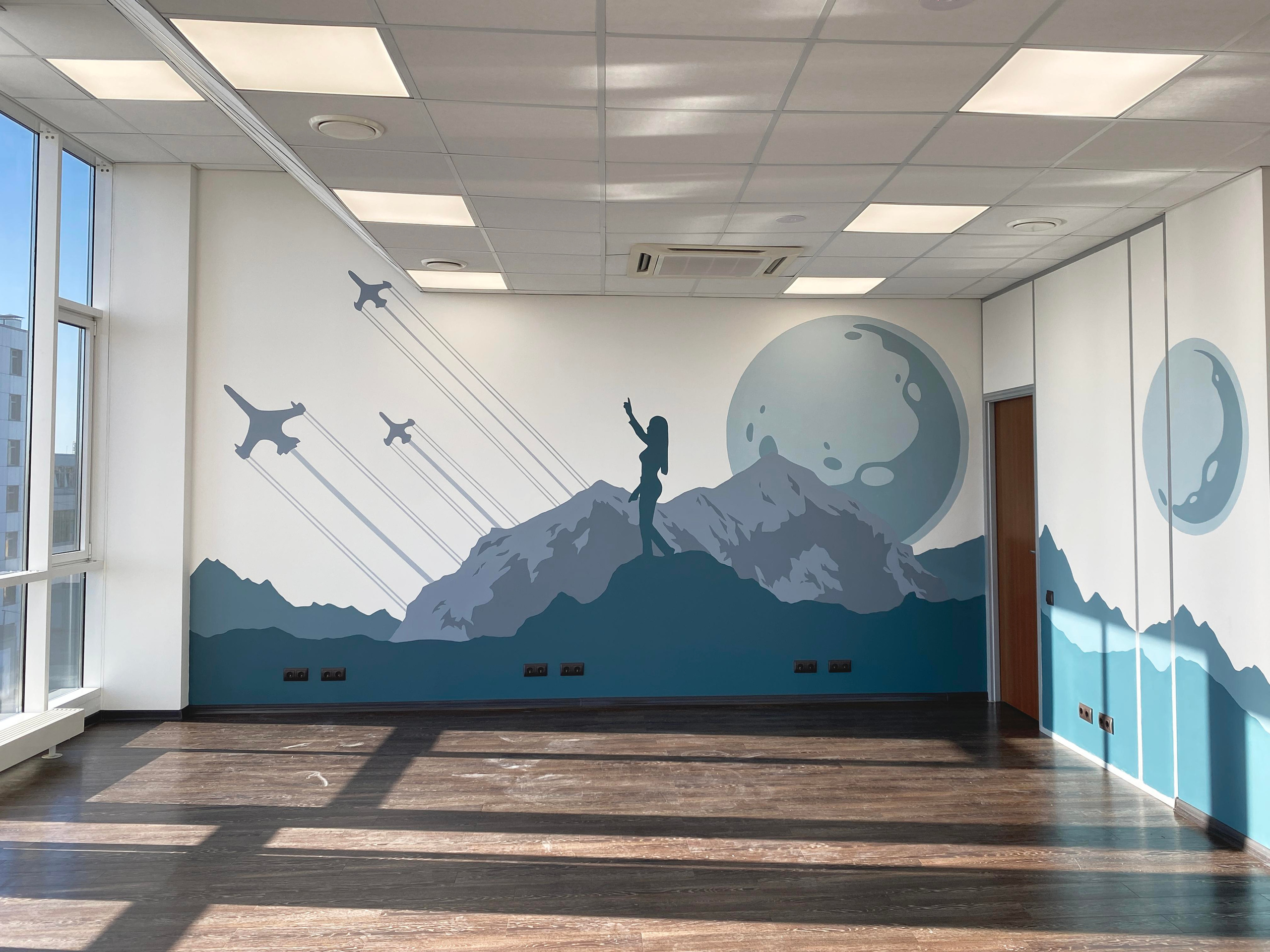 Офис Innoscripta. Стены с душой