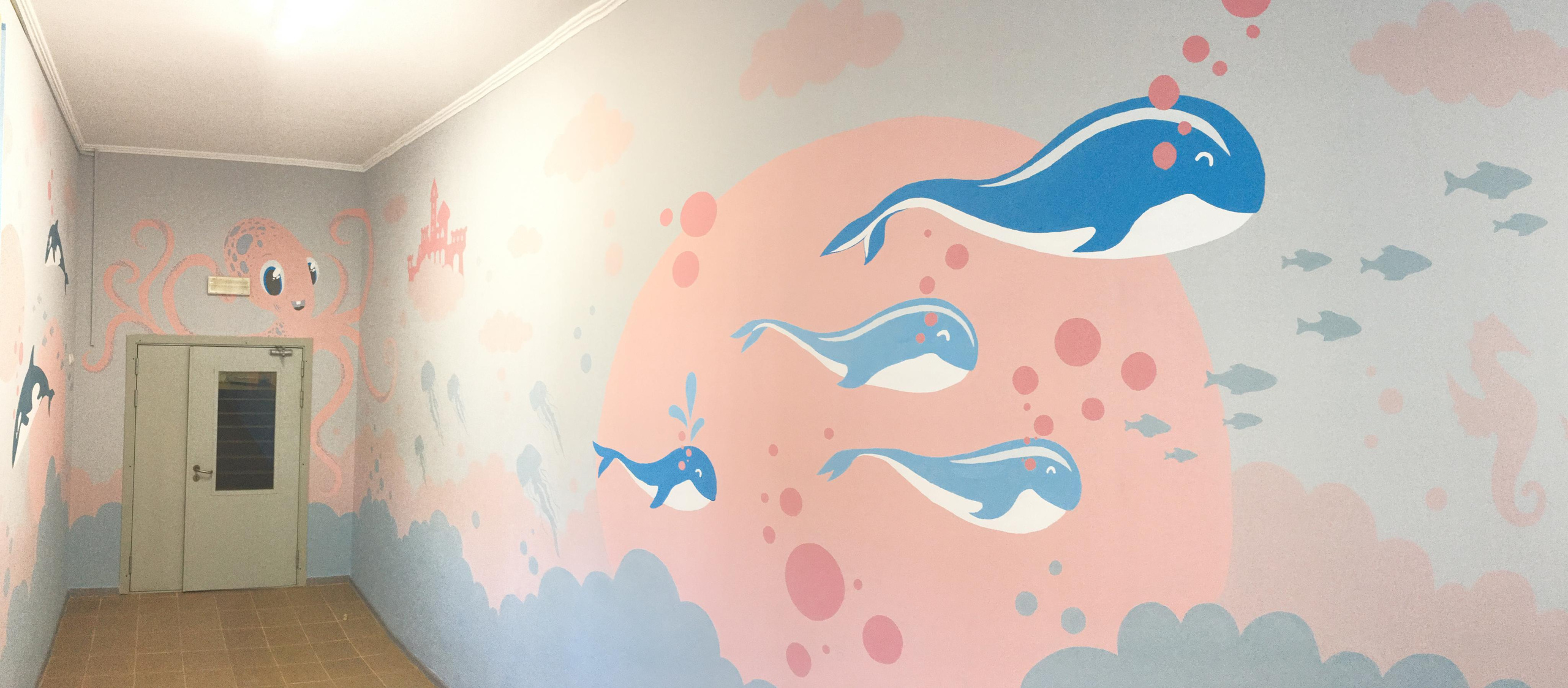 Детский благотворительный проект. Стены с душой