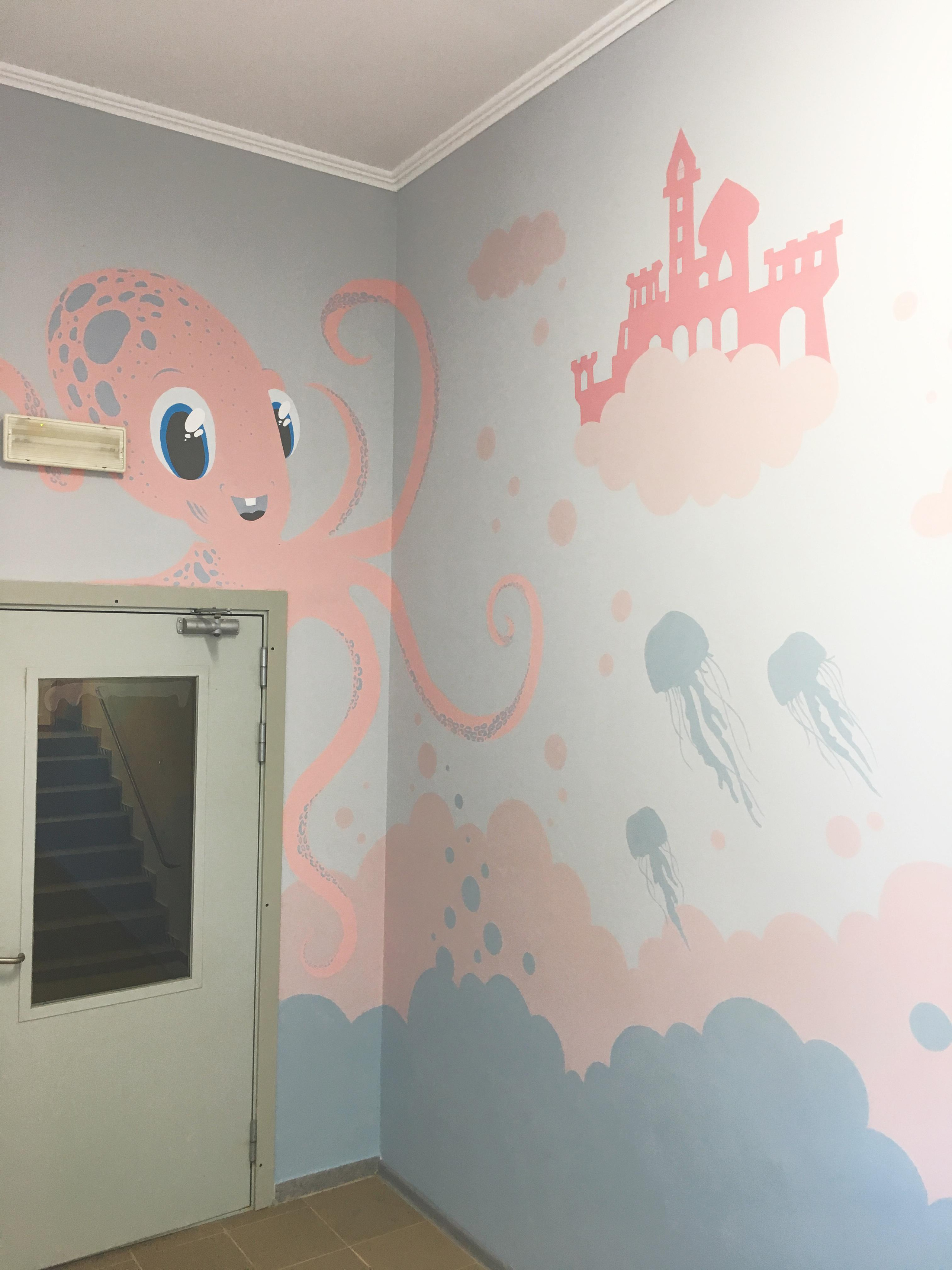 Детский благотворительный проект. Стены с душой