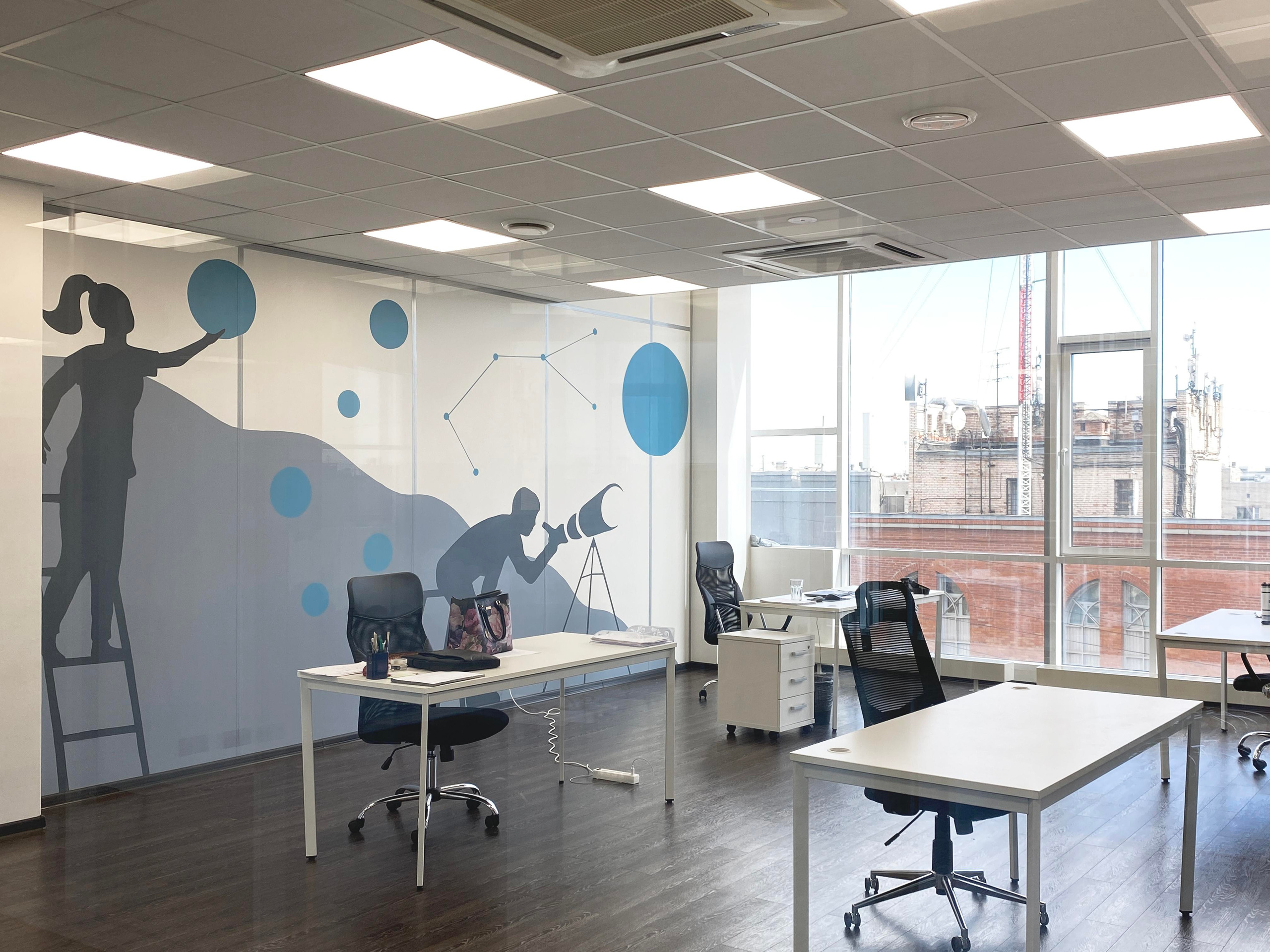 Офис Innoscripta. Стены с душой