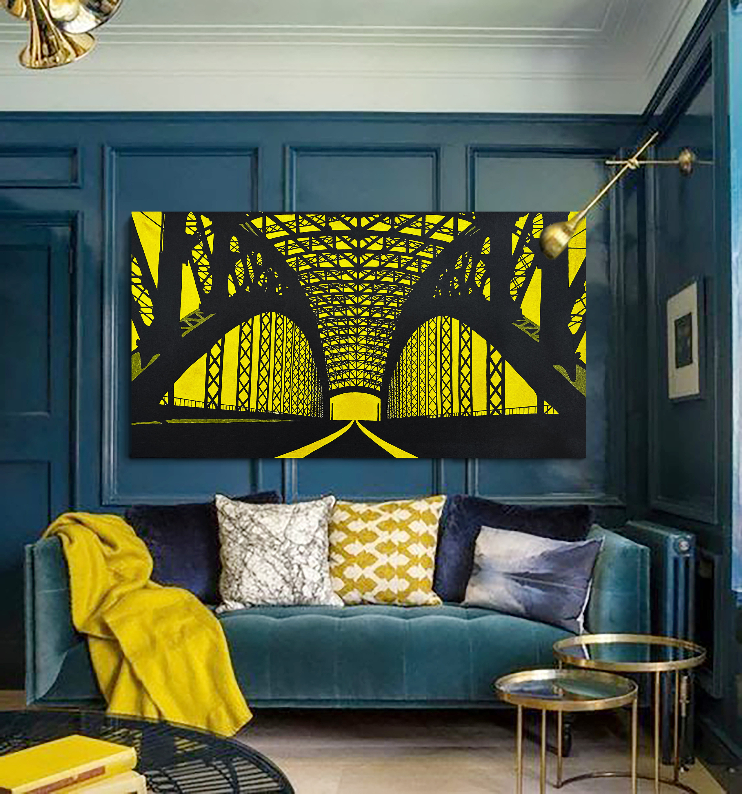 Большеохтинский мост. Стены с душой