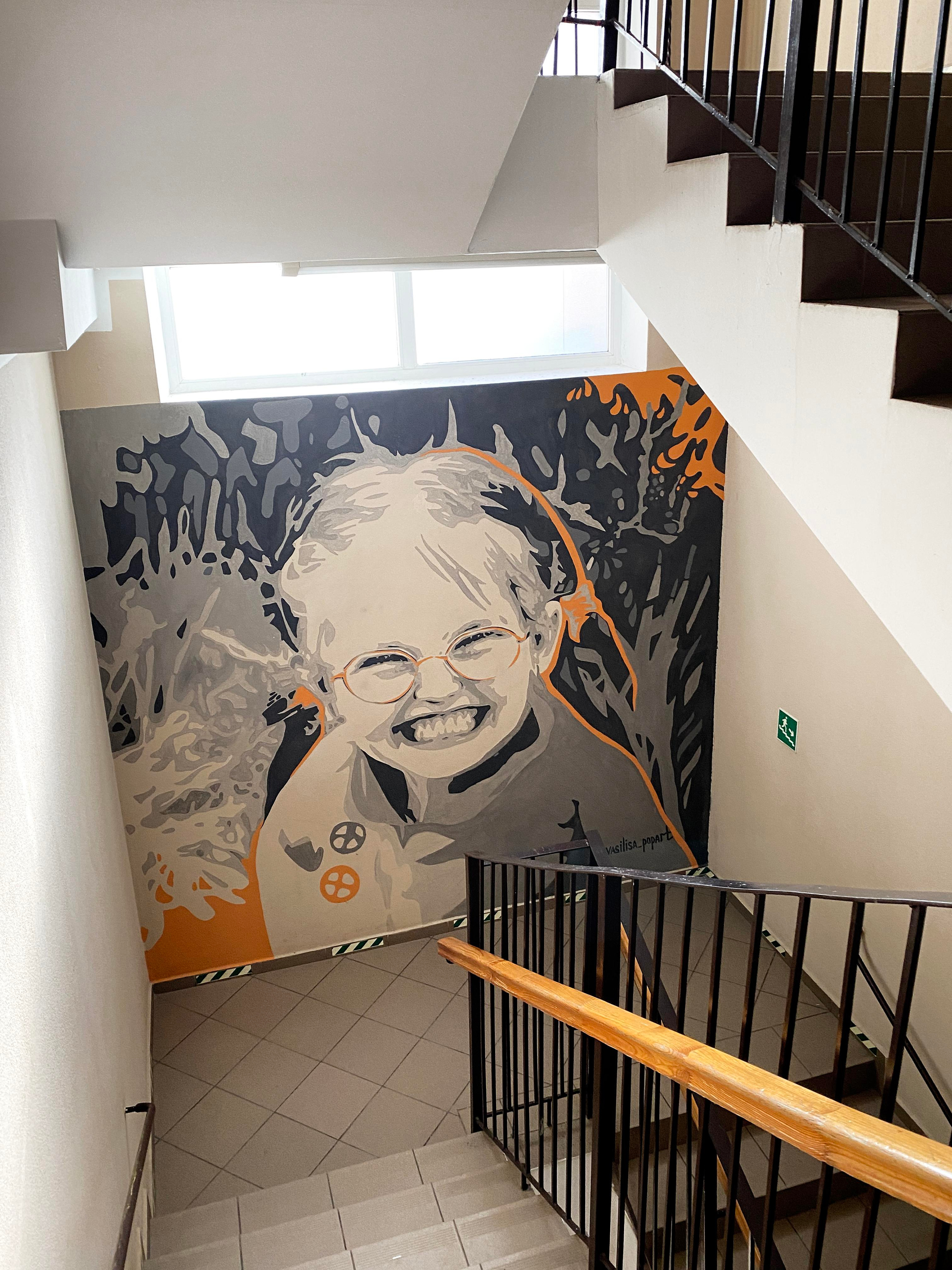 Детский благотворительный проект. Стены с душой