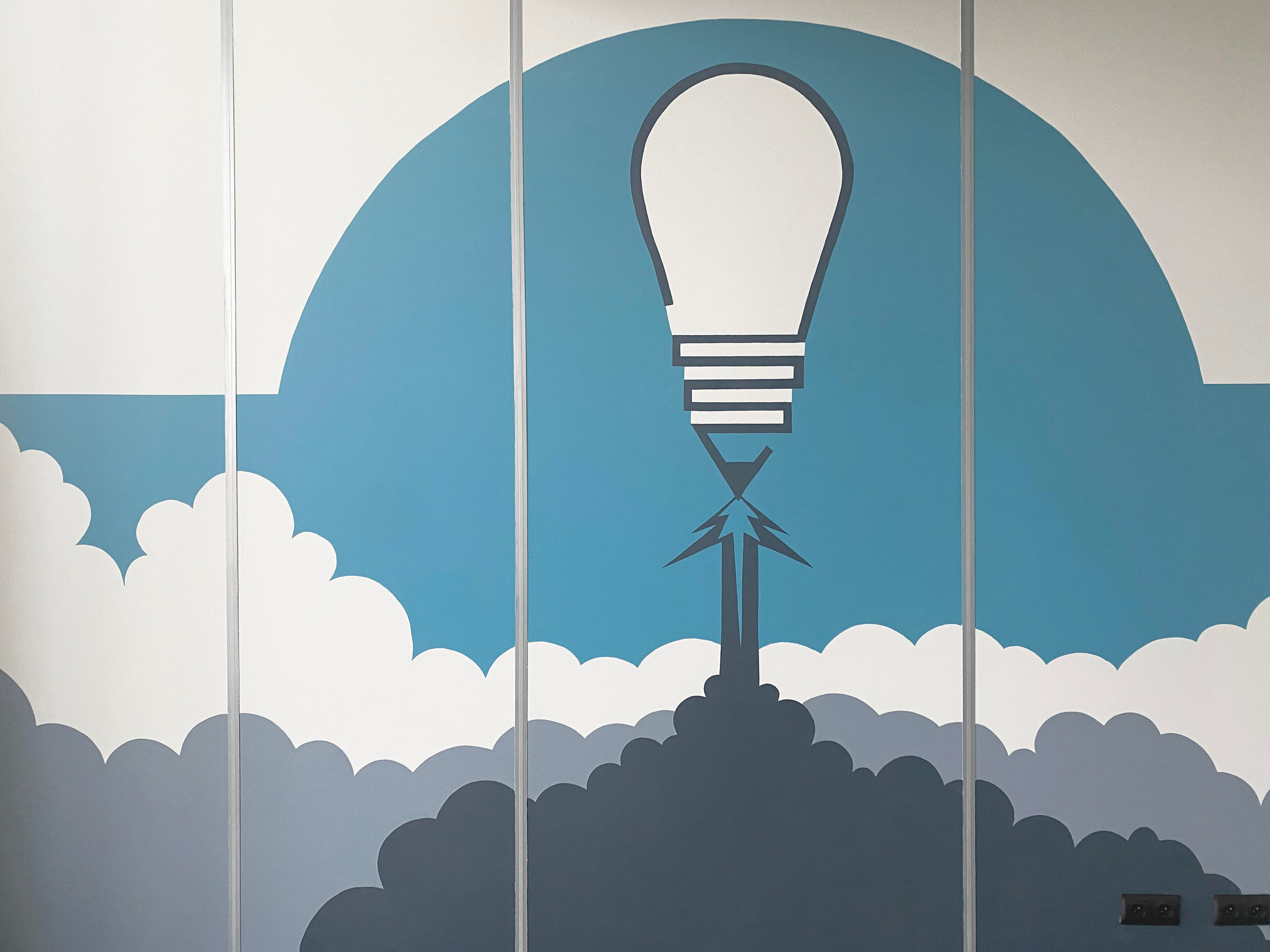 Офис Innoscripta. Стены с душой