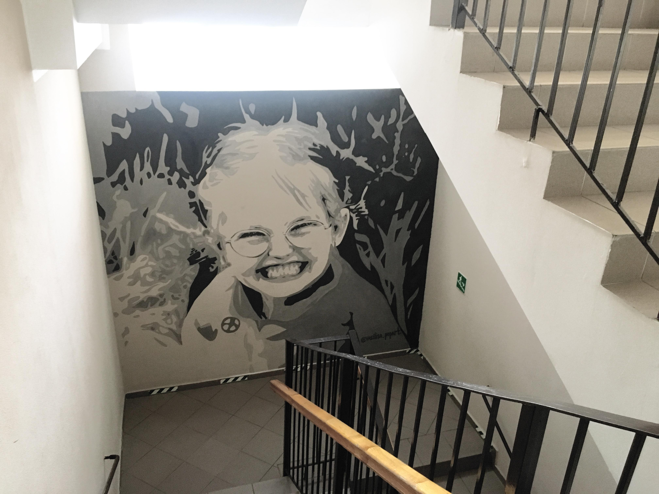 Детский благотворительный проект. Стены с душой