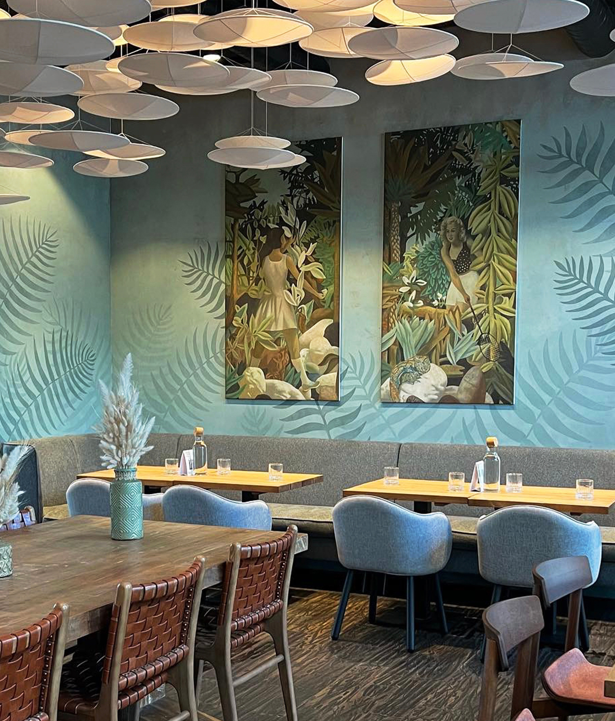 Bestie ресторан. Стены с душой