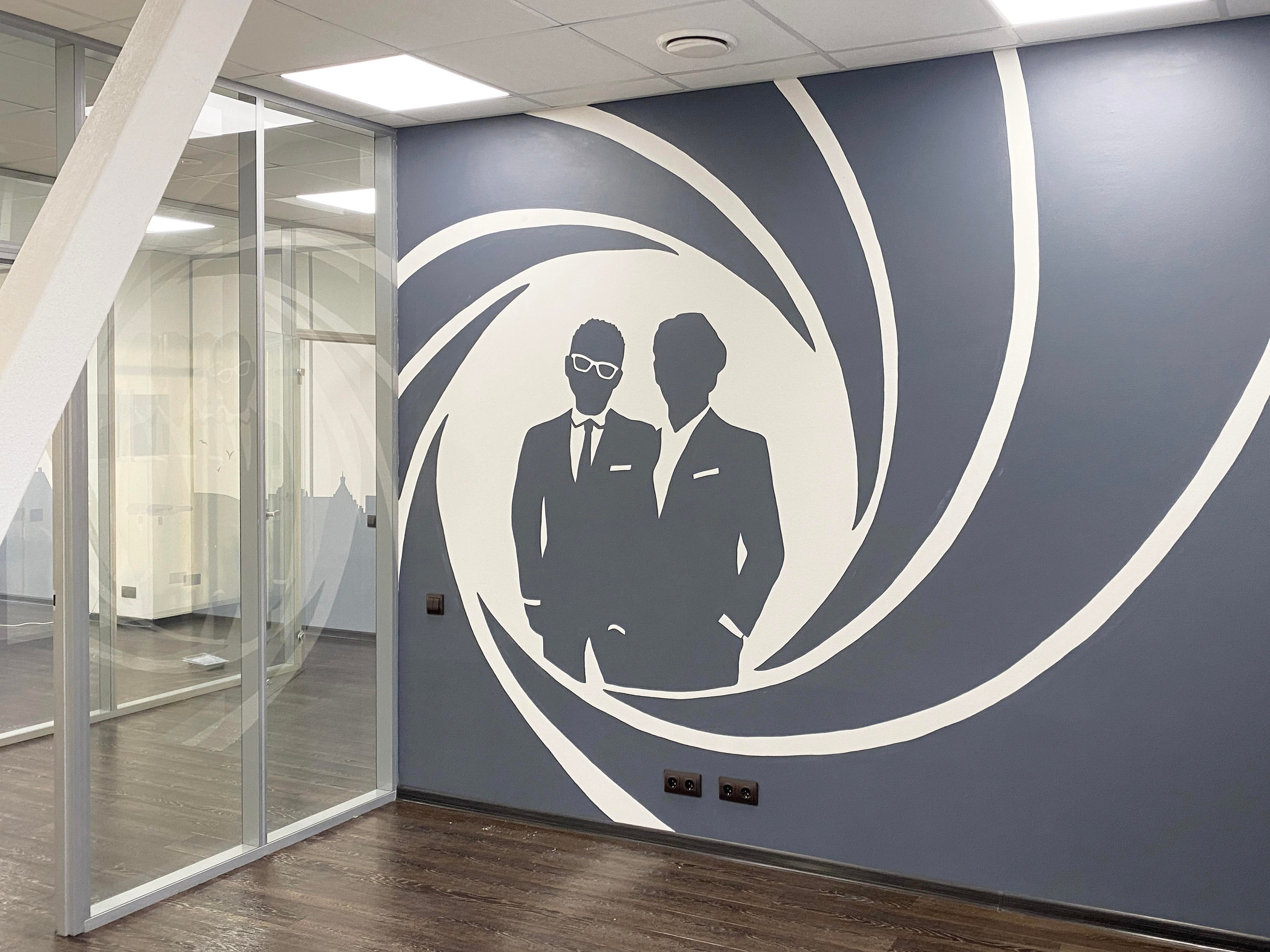 Офис Innoscripta. Стены с душой