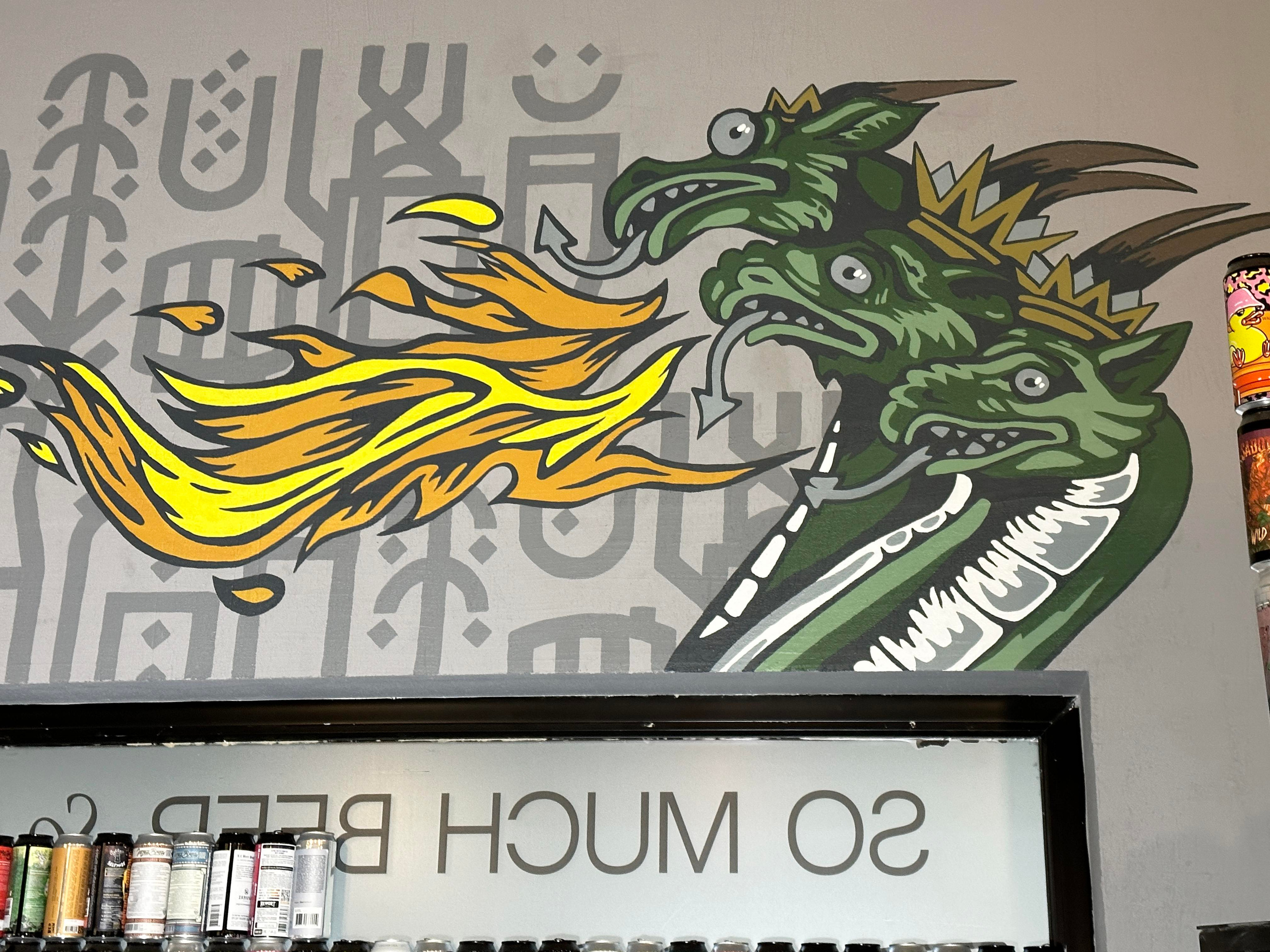 Бар ONTAP Севкабель порт. Стены с душой