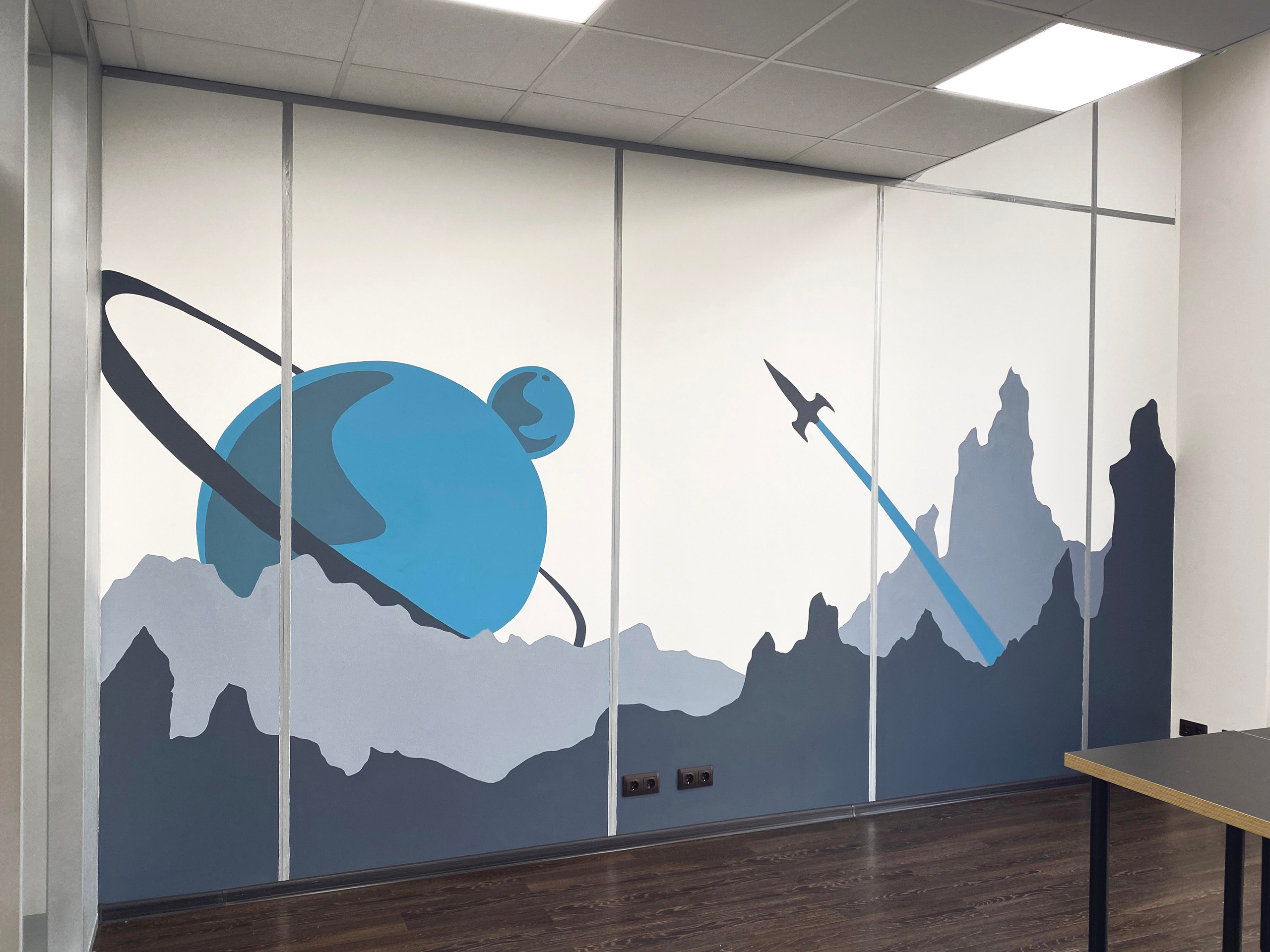 Офис Innoscripta. Стены с душой