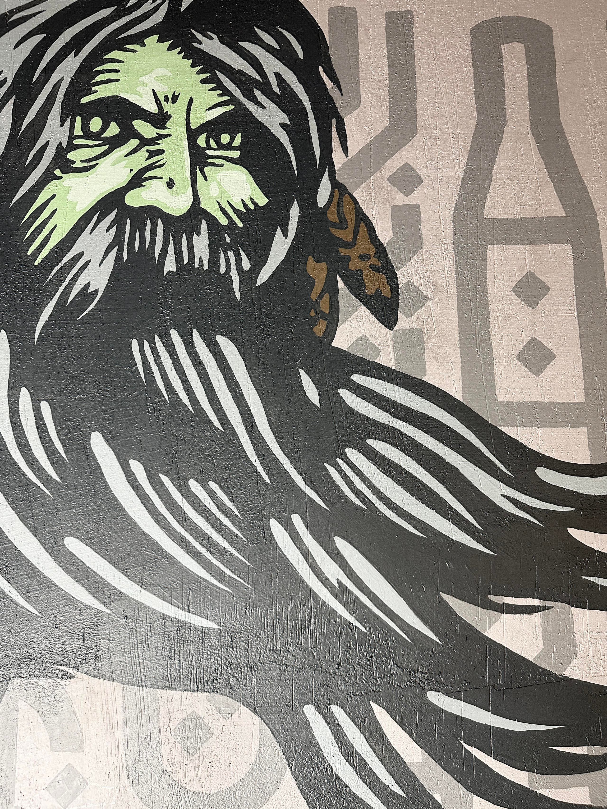 Бар ONTAP Севкабель порт. Стены с душой