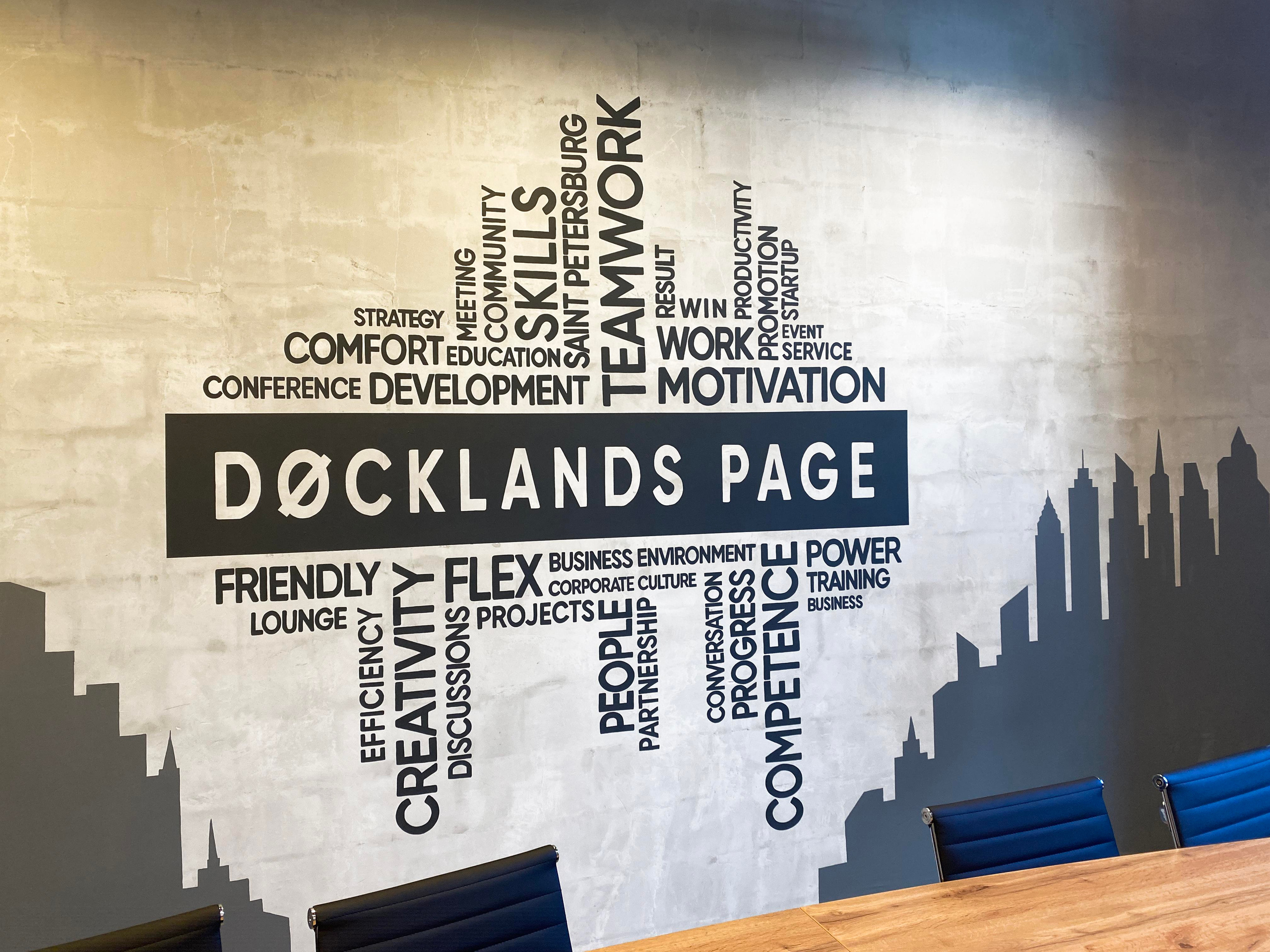 Docklands PAGE New York. Стены с душой