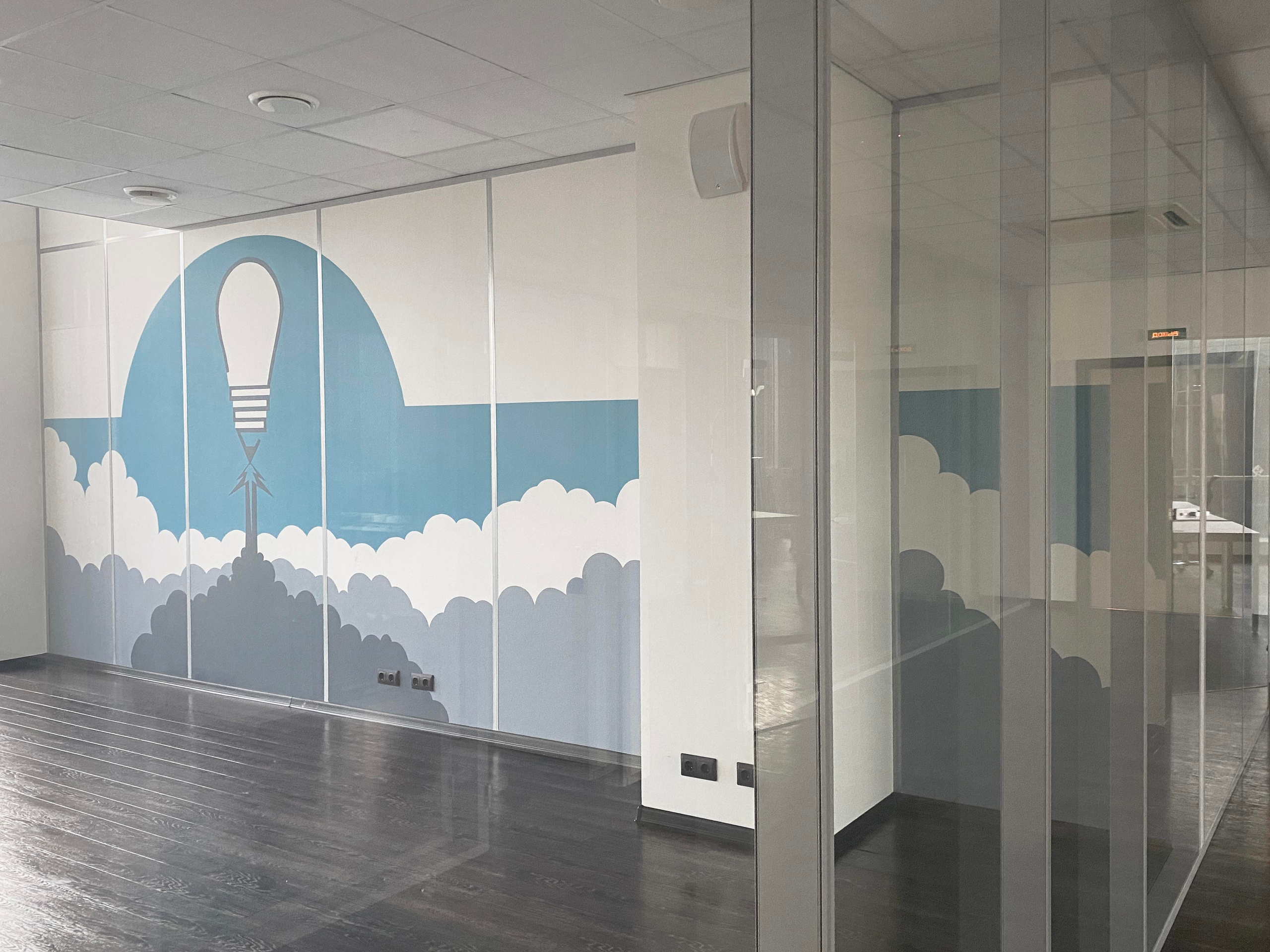 Офис Innoscripta. Стены с душой