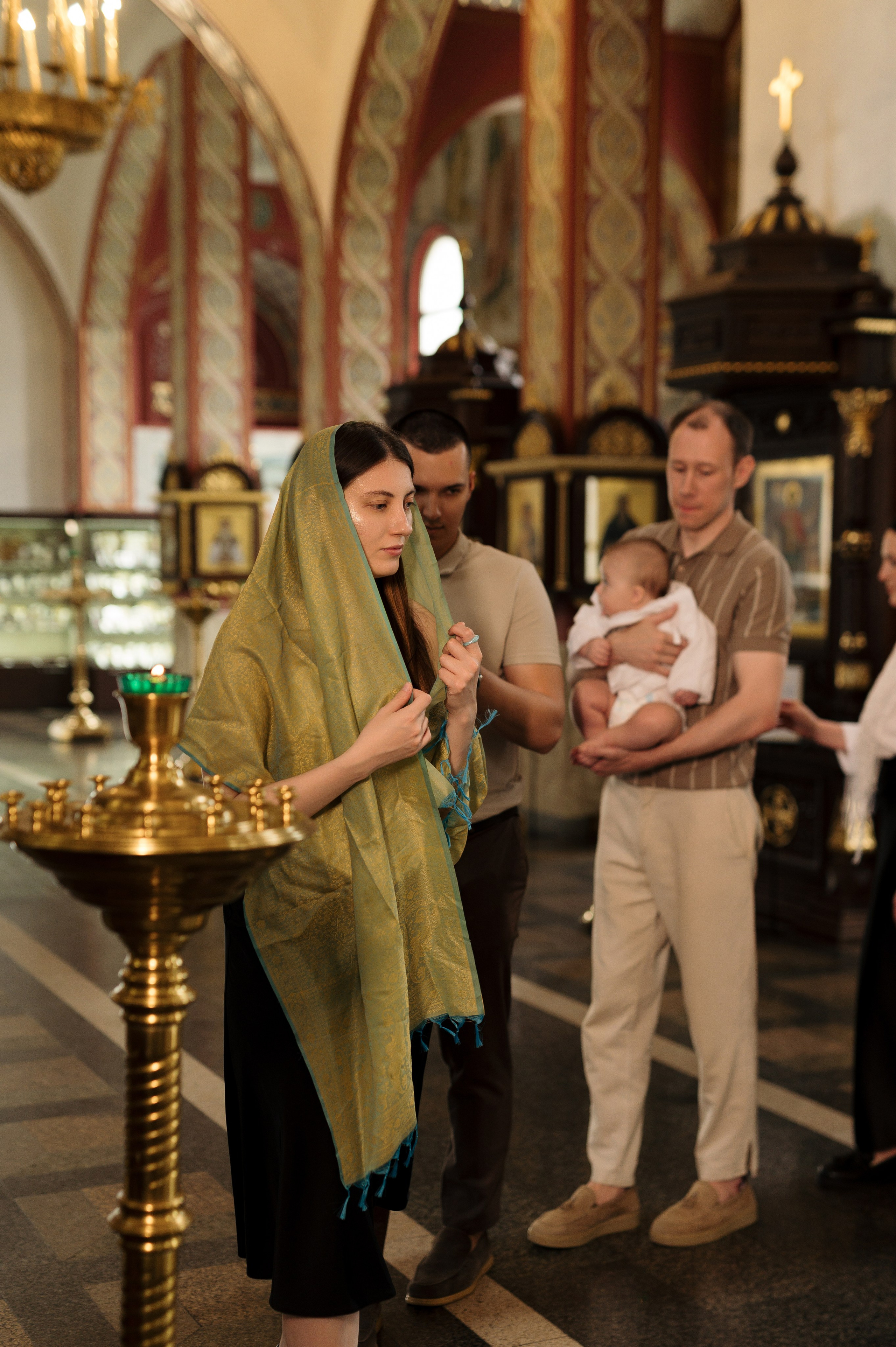 Крещение Федора. Фотограф в Краснодаре Скубицкая Альбина