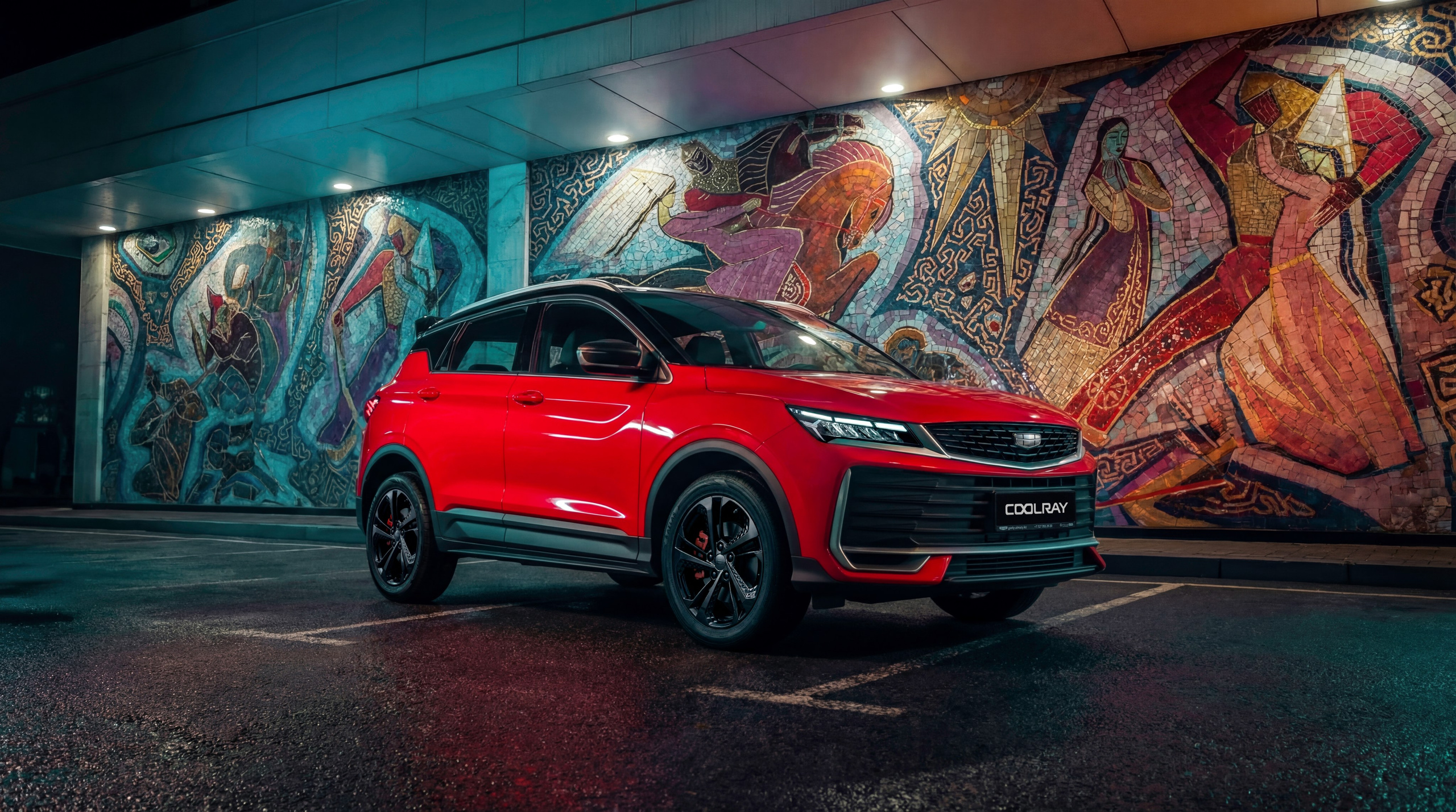 Geely Coolray. Чен Станислав | Автомобильный фотограф | Алматы, Казахстан