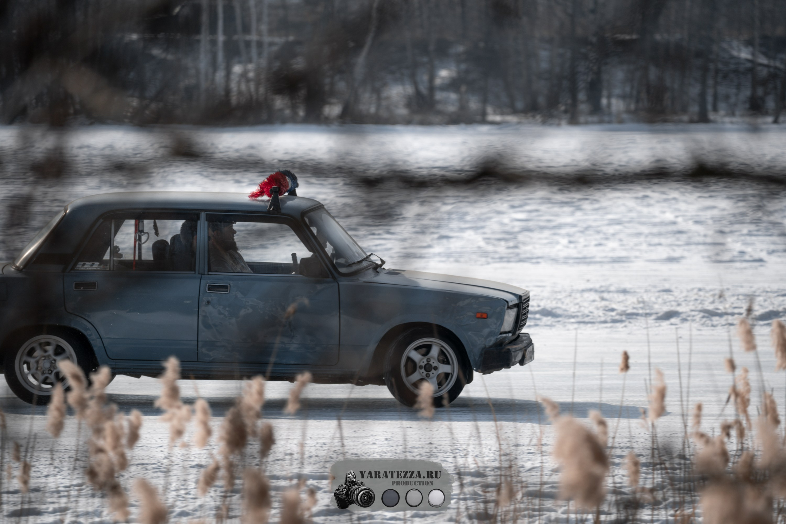 Тренировочный день на ледовой трассе. Yaratezza production