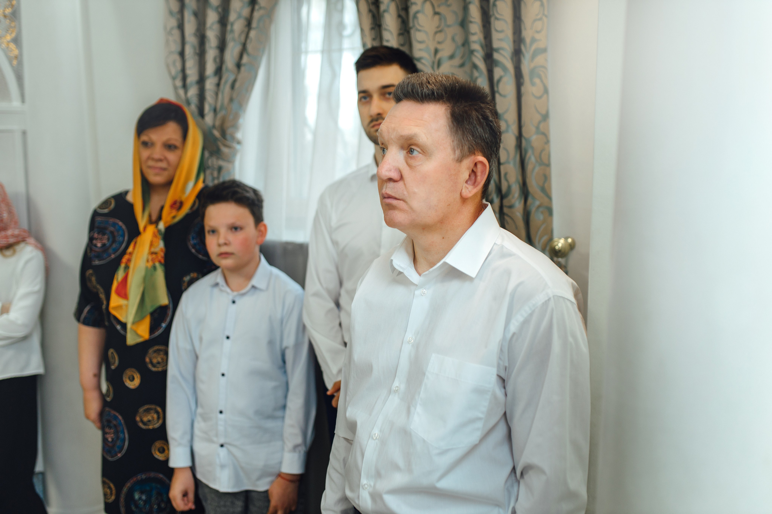 Таинство крещения Софии, апрель 2024