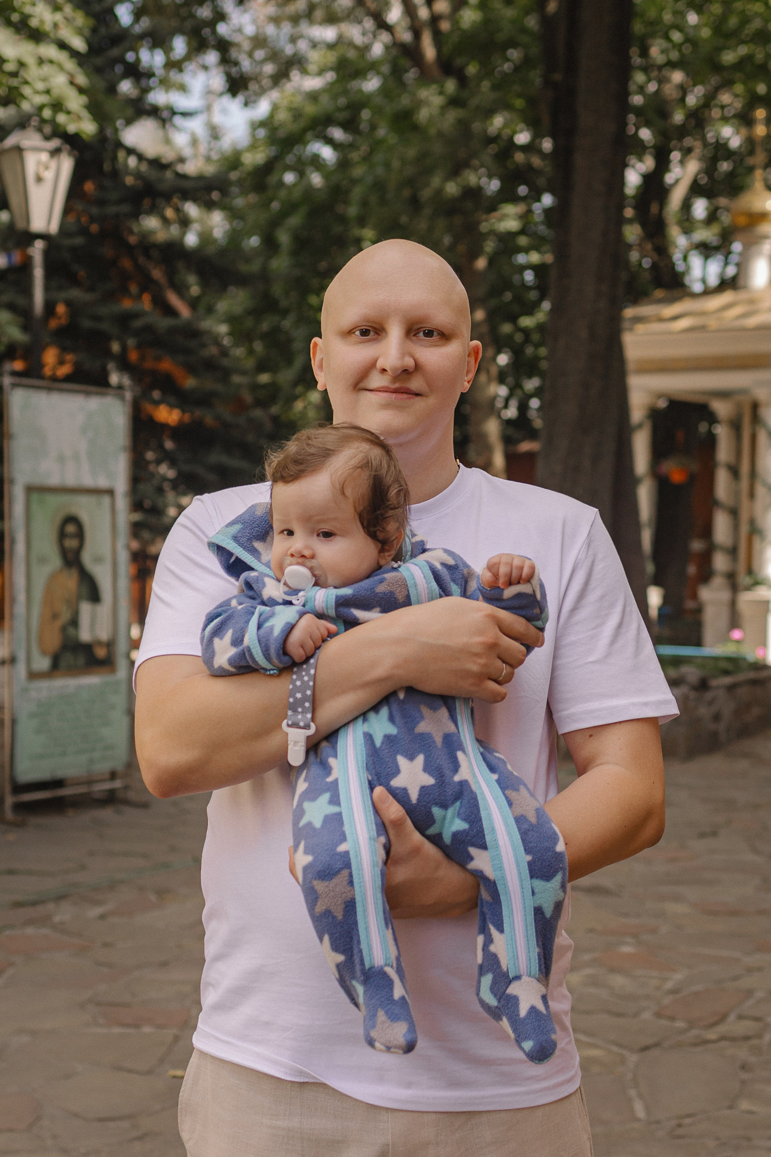 Таинство крещения папы и сына. Женский, семейный и детский фотограф Москва Черешнева Злата