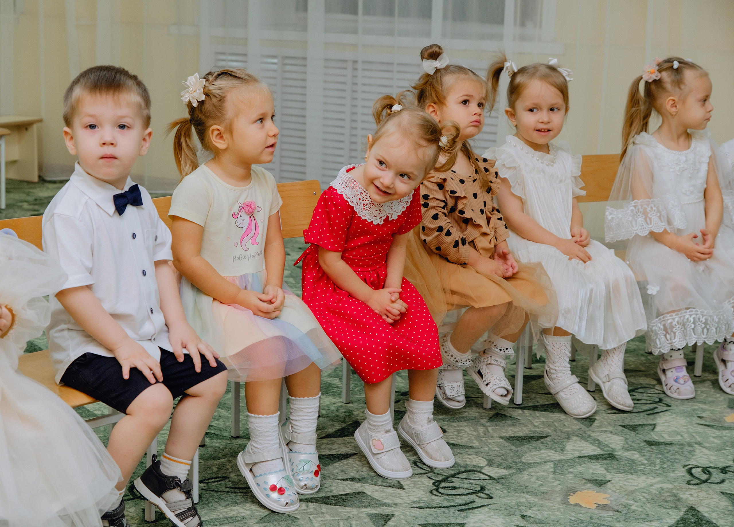 Утренник малышей. Фотограф Софья Володкина