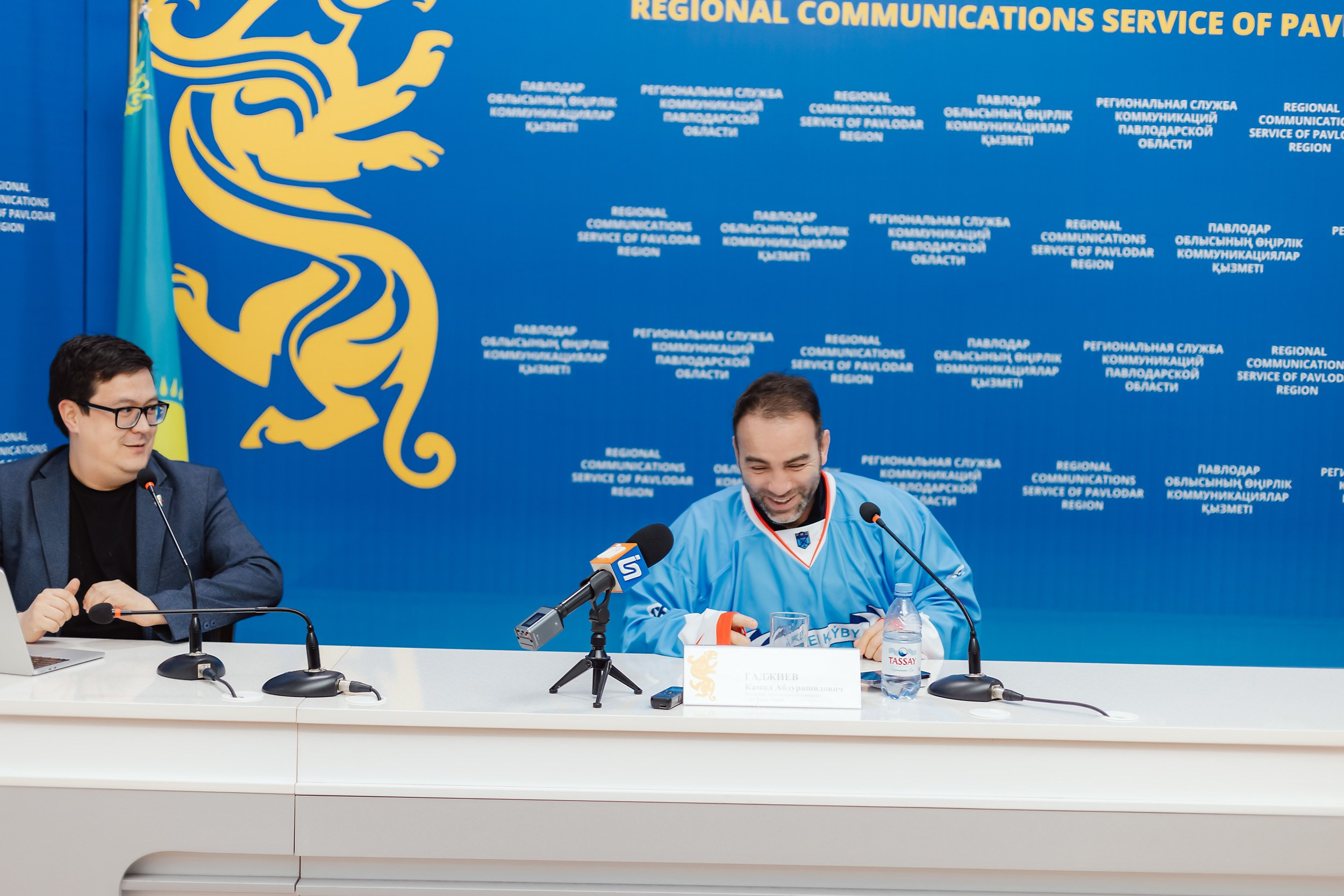 Пресс-конференция Камиля Гаджиева. Кипятком Павлодар