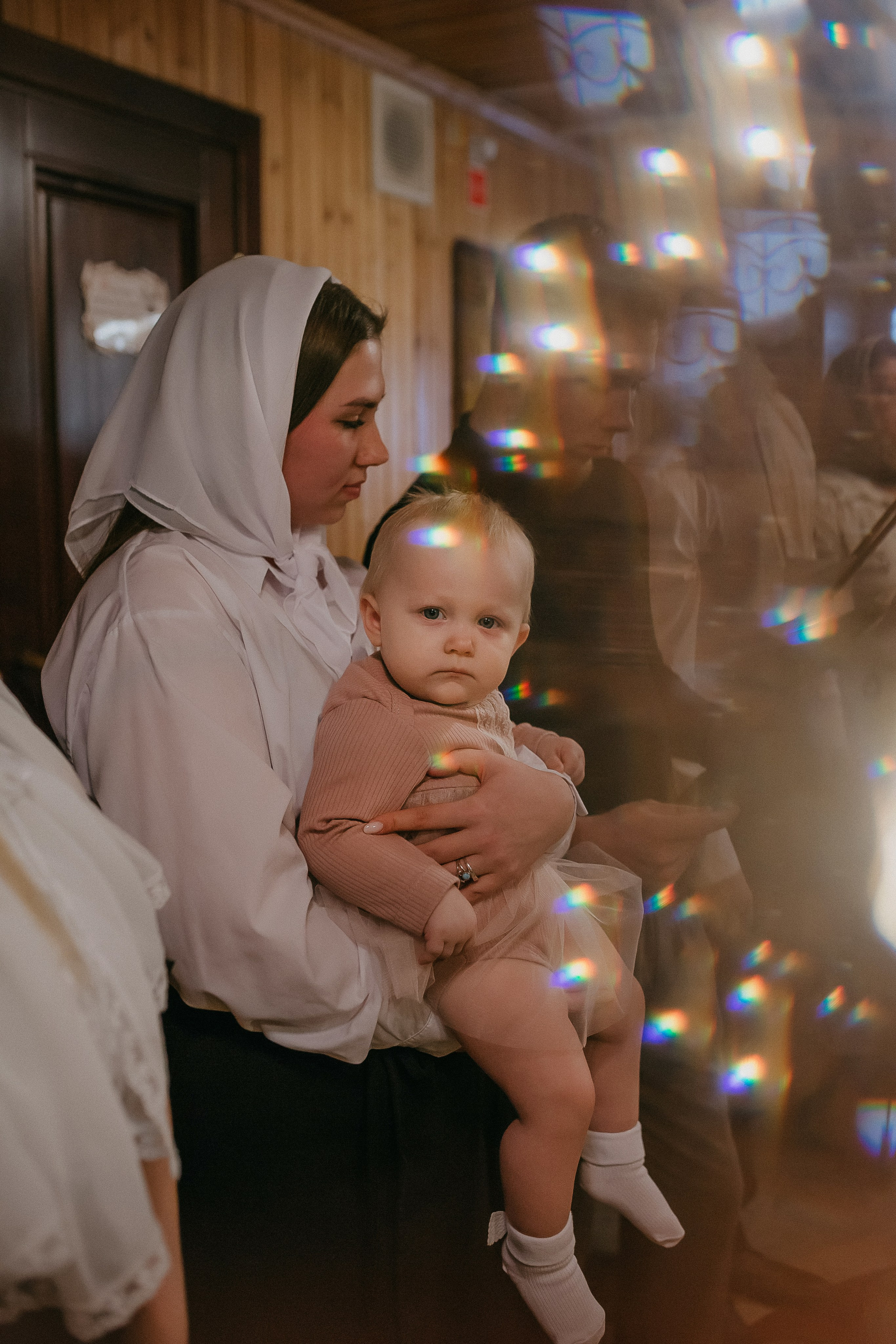 Крещение Виктории. Храм Симеона Верхотурского п.Барсово. Семейный фотограф в Сургуте